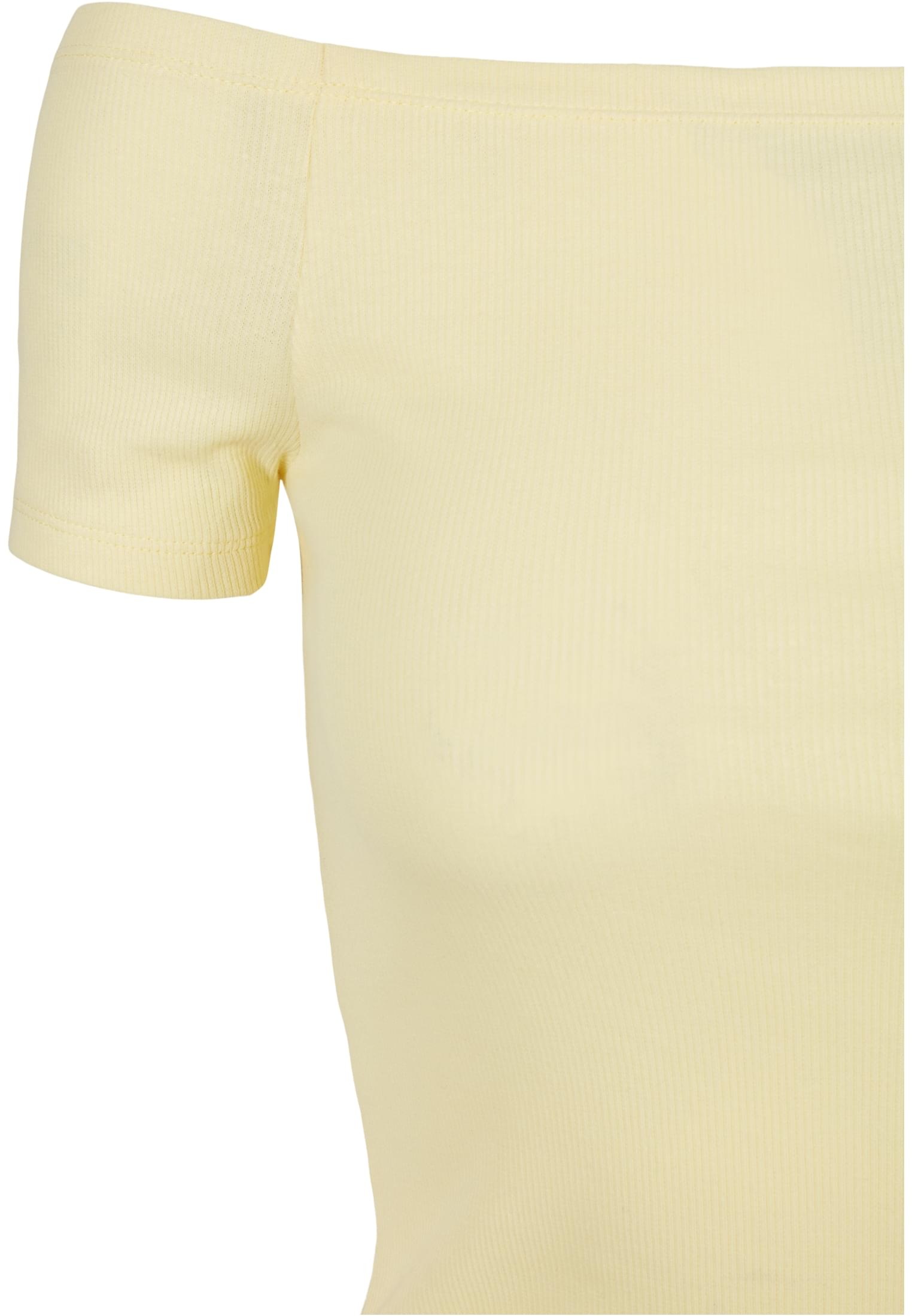 Tee«, Rib kaufen Ladies (1 URBAN Off | »Damen CLASSICS tlg.) Kurzarmshirt BAUR Shoulder