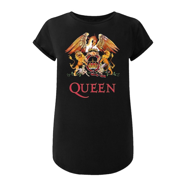 F4NT4STIC T-Shirt »Queen Classic Crest«, Print für bestellen | BAUR