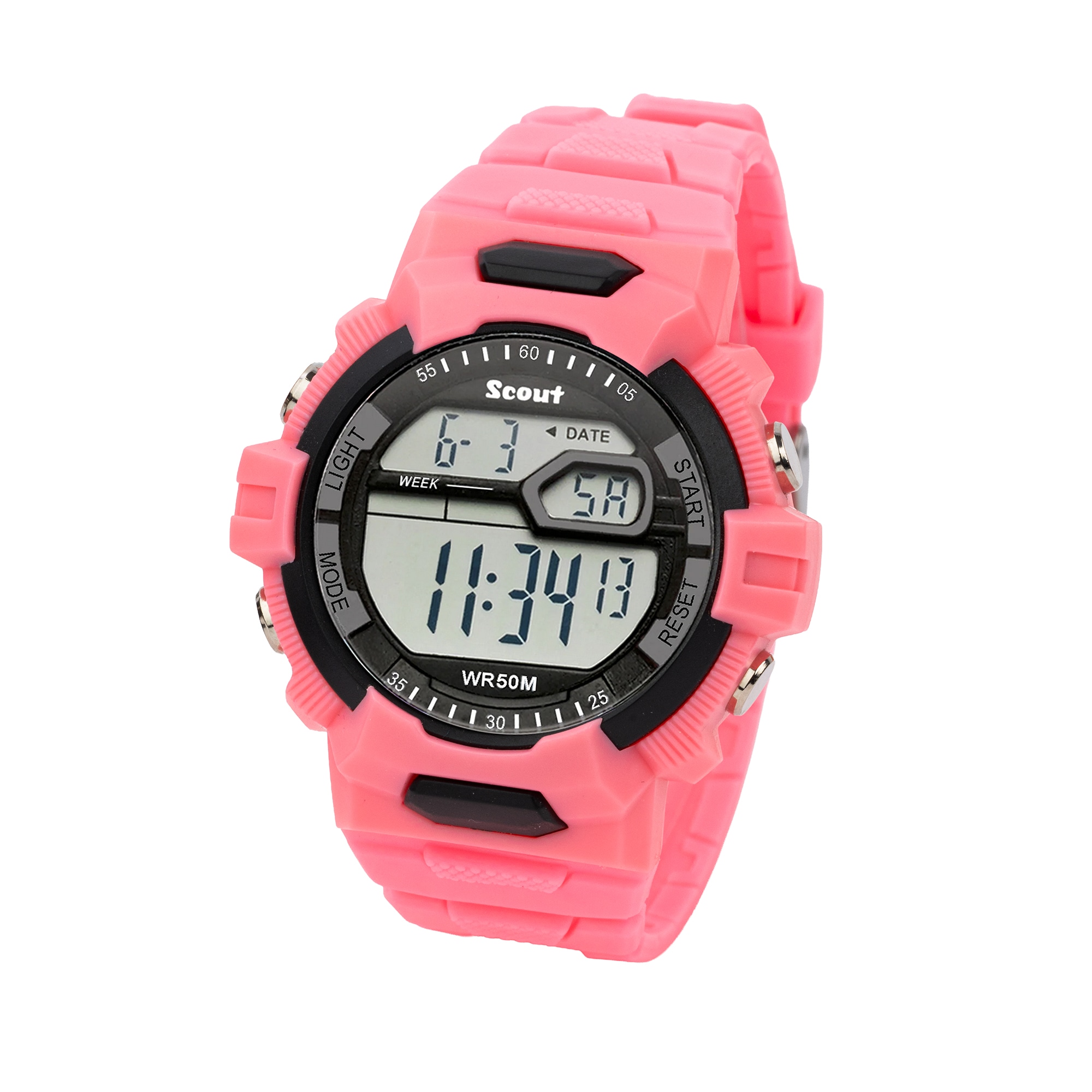 Scout Chronograph »The Digi« Armbanduhr,Quarzuhr, Kinderuhr,Mädchen,Jungen,Geschenkidee,Jugendliche