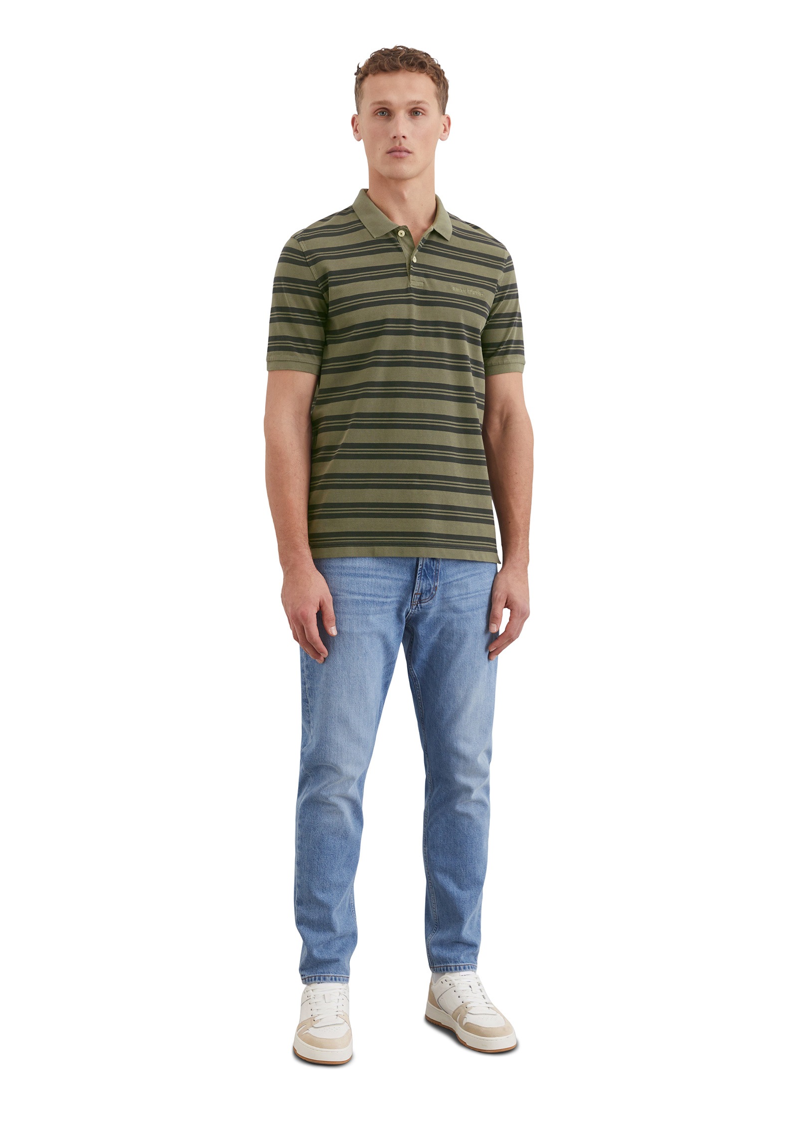 Marc O'Polo Poloshirt »aus Bio-Baumwoll-Piqué«