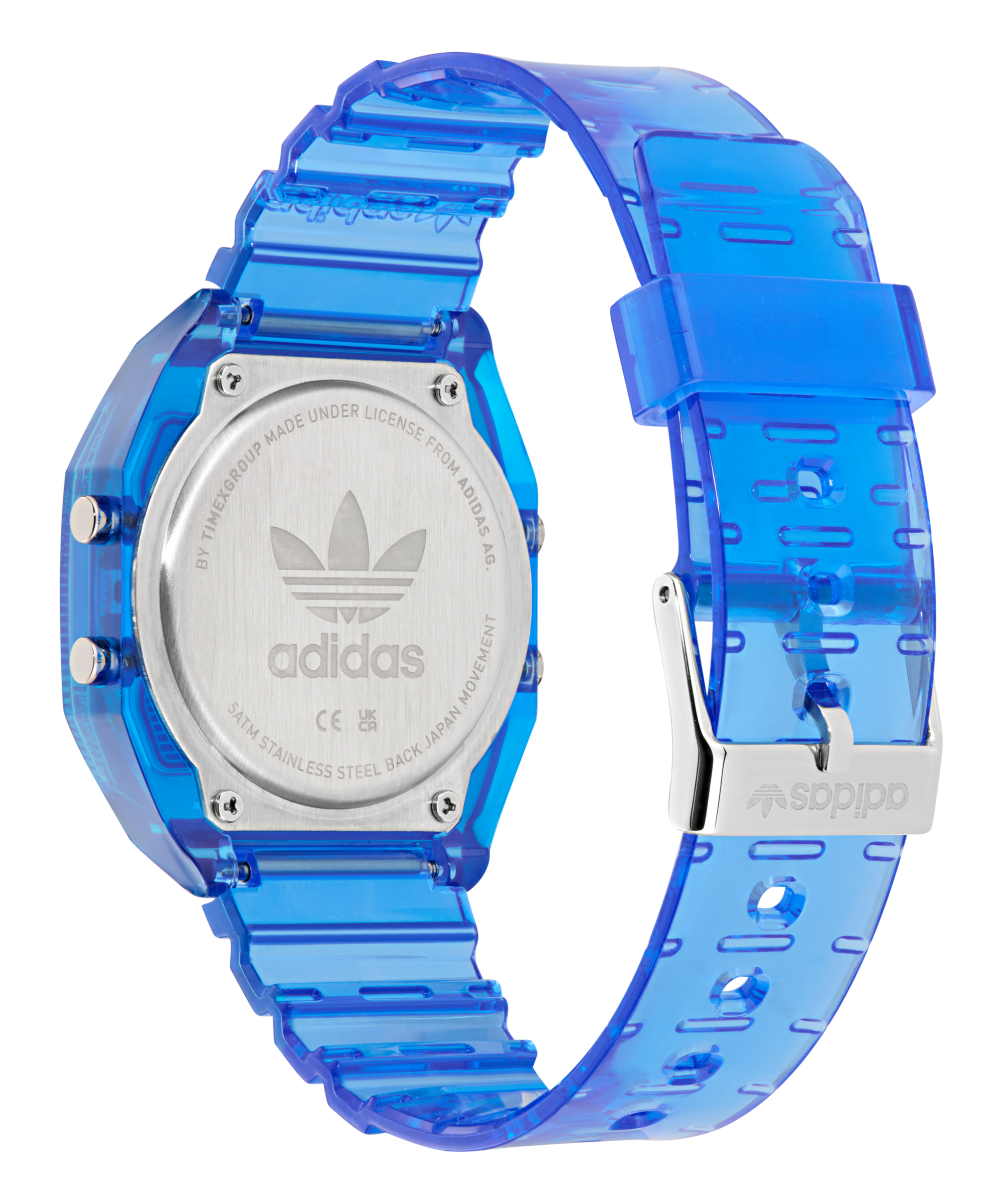 adidas Originals Digitaluhr »DIGITAL TWO CRYSTAL«, Quarzuhr, Armbanduhr, Herrenuhr, Damenuhr, Resinarmband