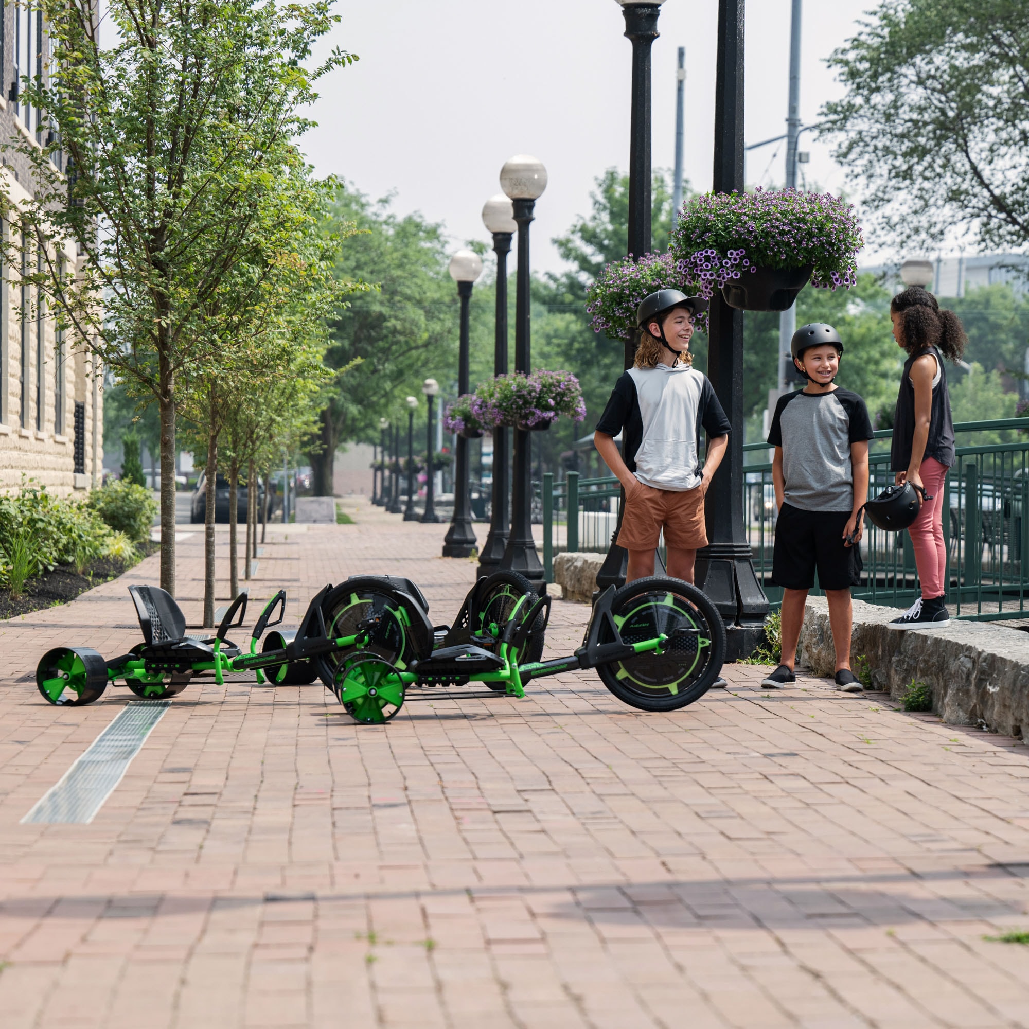 Huffy Elektro-Kindertrike »Green Machine 16-Zoll Drift Trike«, ab 8 Jahren
