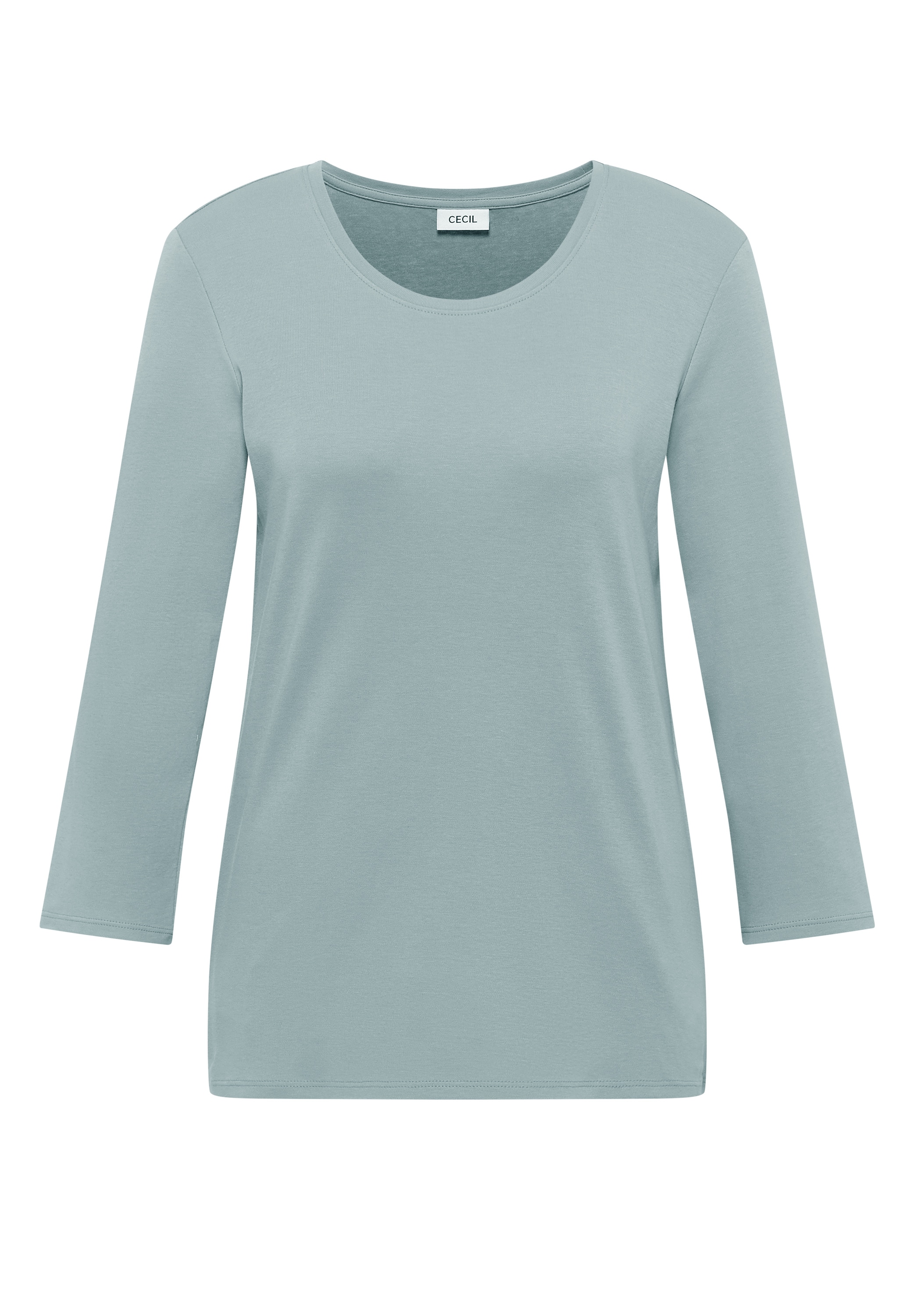 Cecil Rundhalsshirt aus reiner Baumwolle