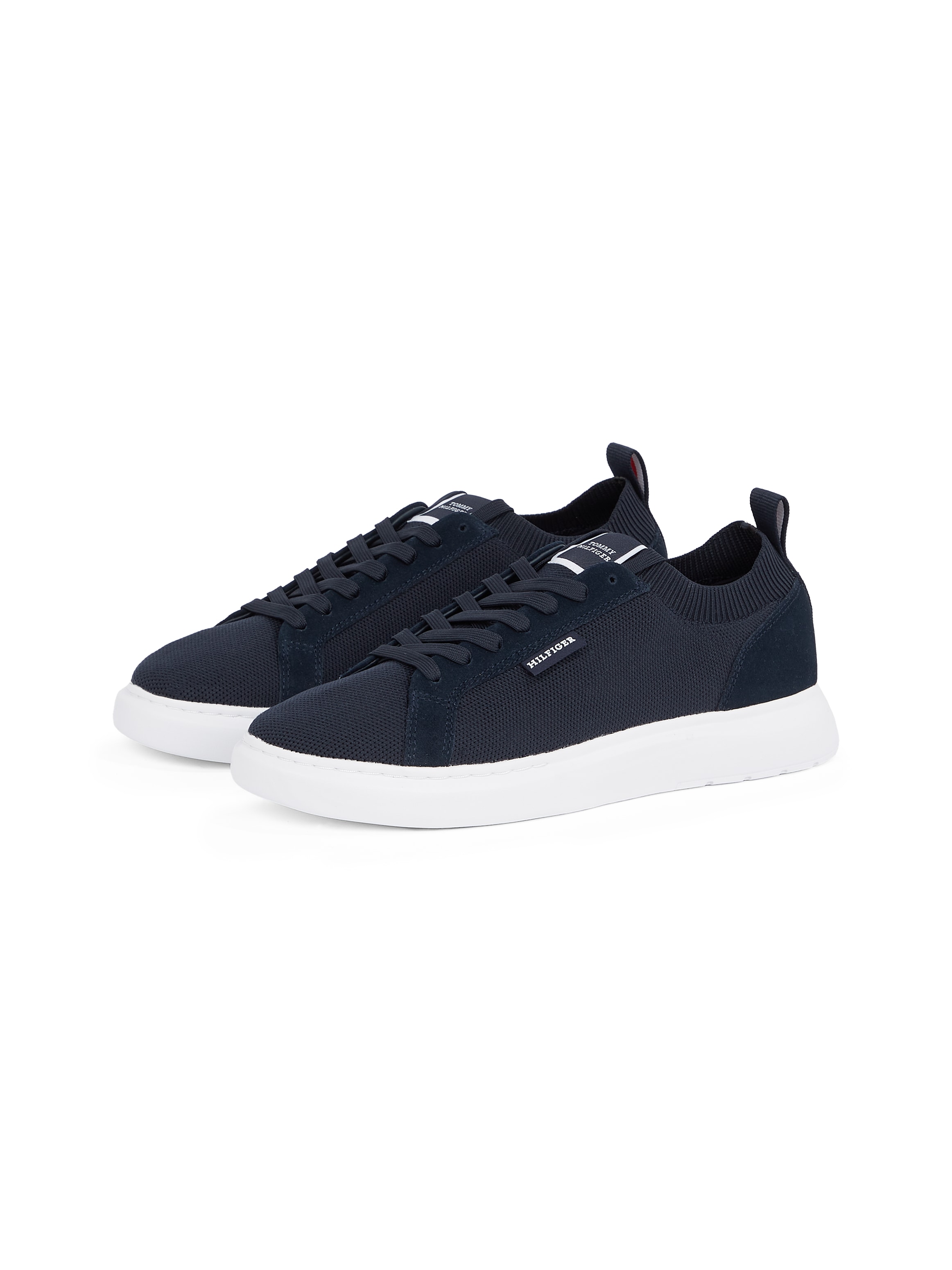 Tommy Hilfiger Sneaker "LIGHT CUPSOLE KNIT SEASONAL", Freizeitschuh, Halbsc günstig online kaufen