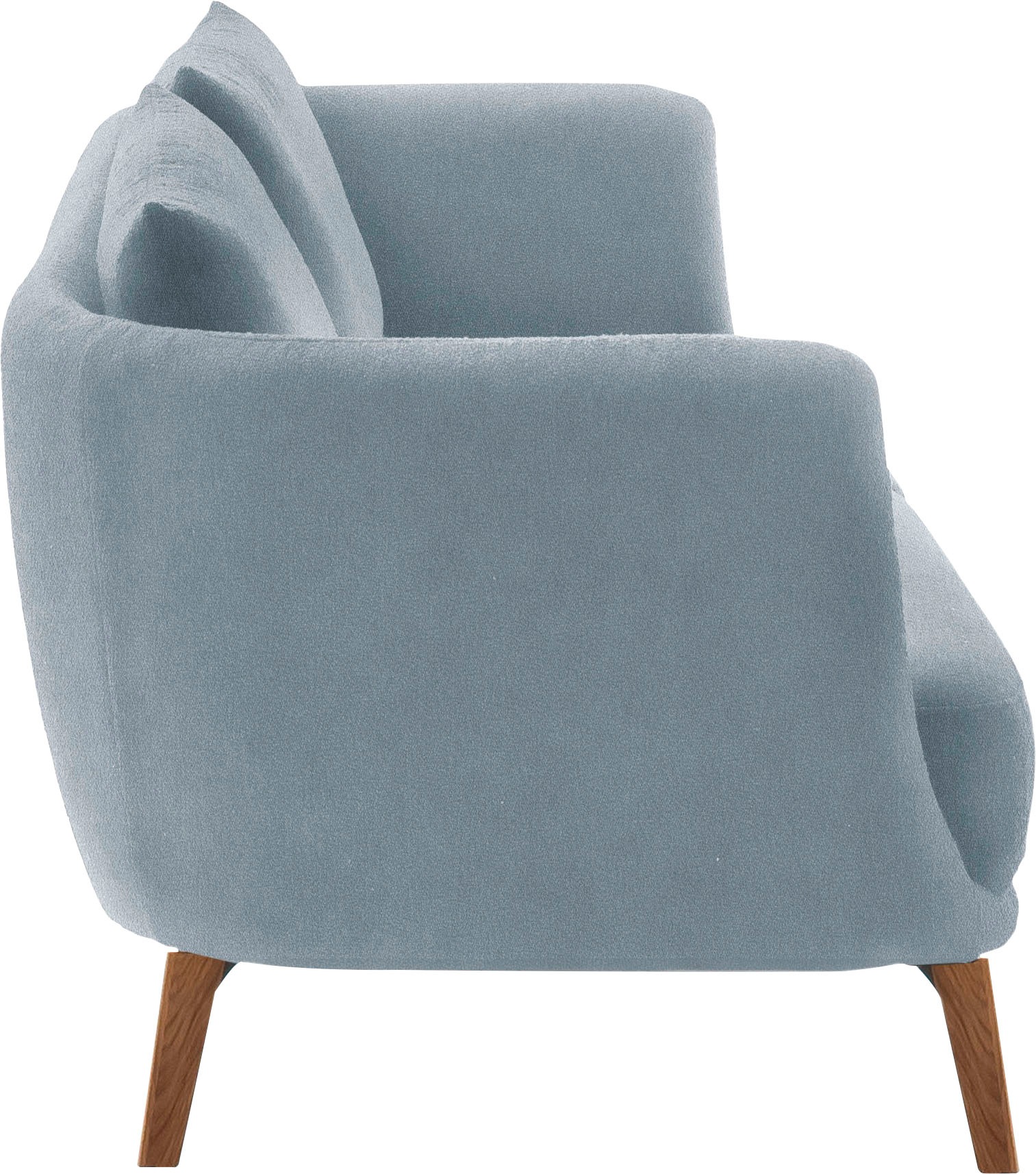 SCHÖNER WOHNEN-Kollektion 3-Sitzer »Pearl - 5 Jahre Hersteller-Garantie, auch in Bouclé«, Maße (B/H/T): 210/71/91 cm, Füße Massivholz
