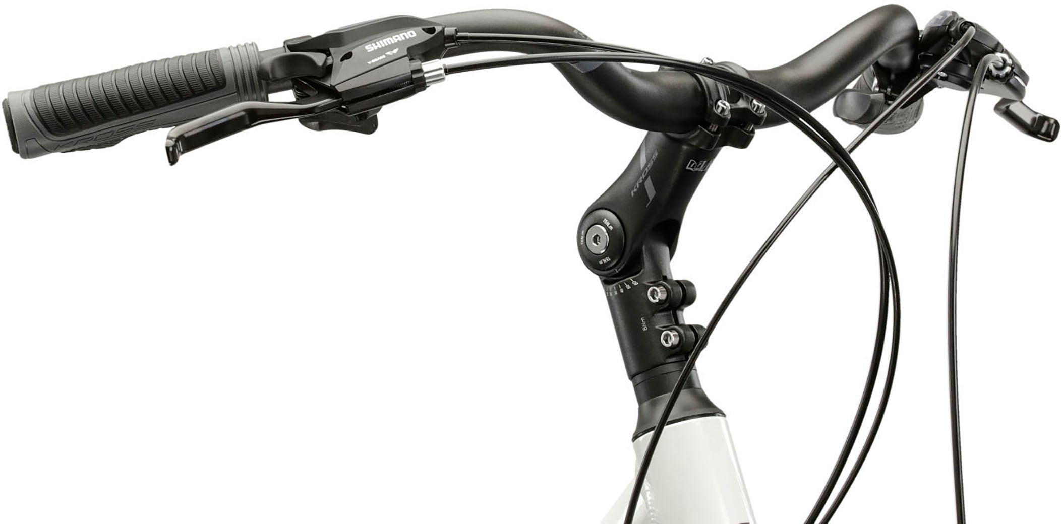 Kross Trekkingrad »KROSS Trekkingrad Damen 28" Trans 3.0 ULT.RA weiß 24 Gänge« 24 Gang Shimano ACERA M3020 Schaltwerk Kettenschaltung