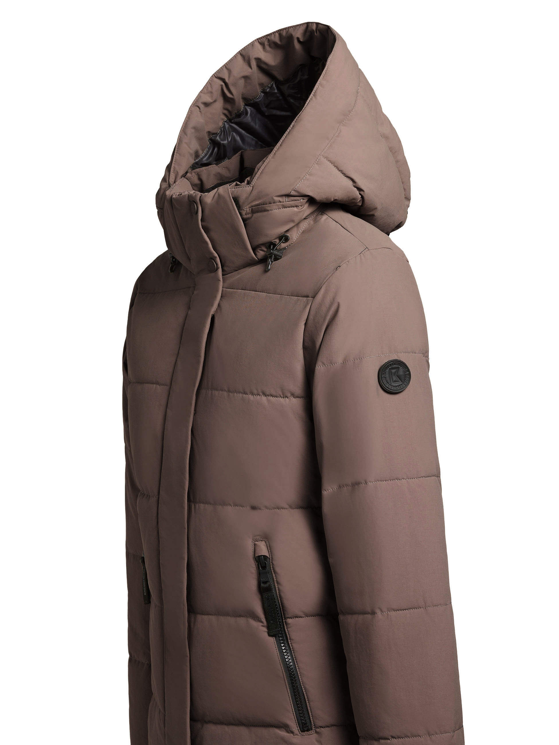 khujo Steppjacke »MANC«, mit Kapuze