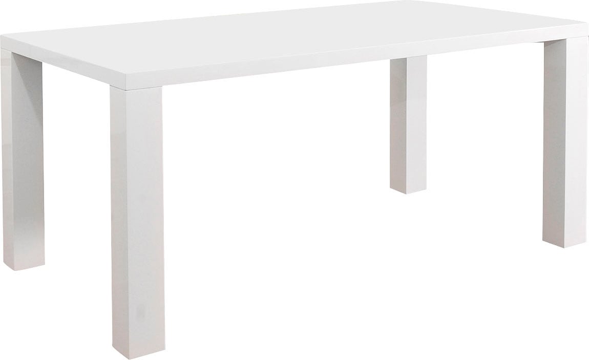 SalesFever Esstisch "Esbjerg - Stilvoller Esszimmertisch" Eleganter Hochgla günstig online kaufen