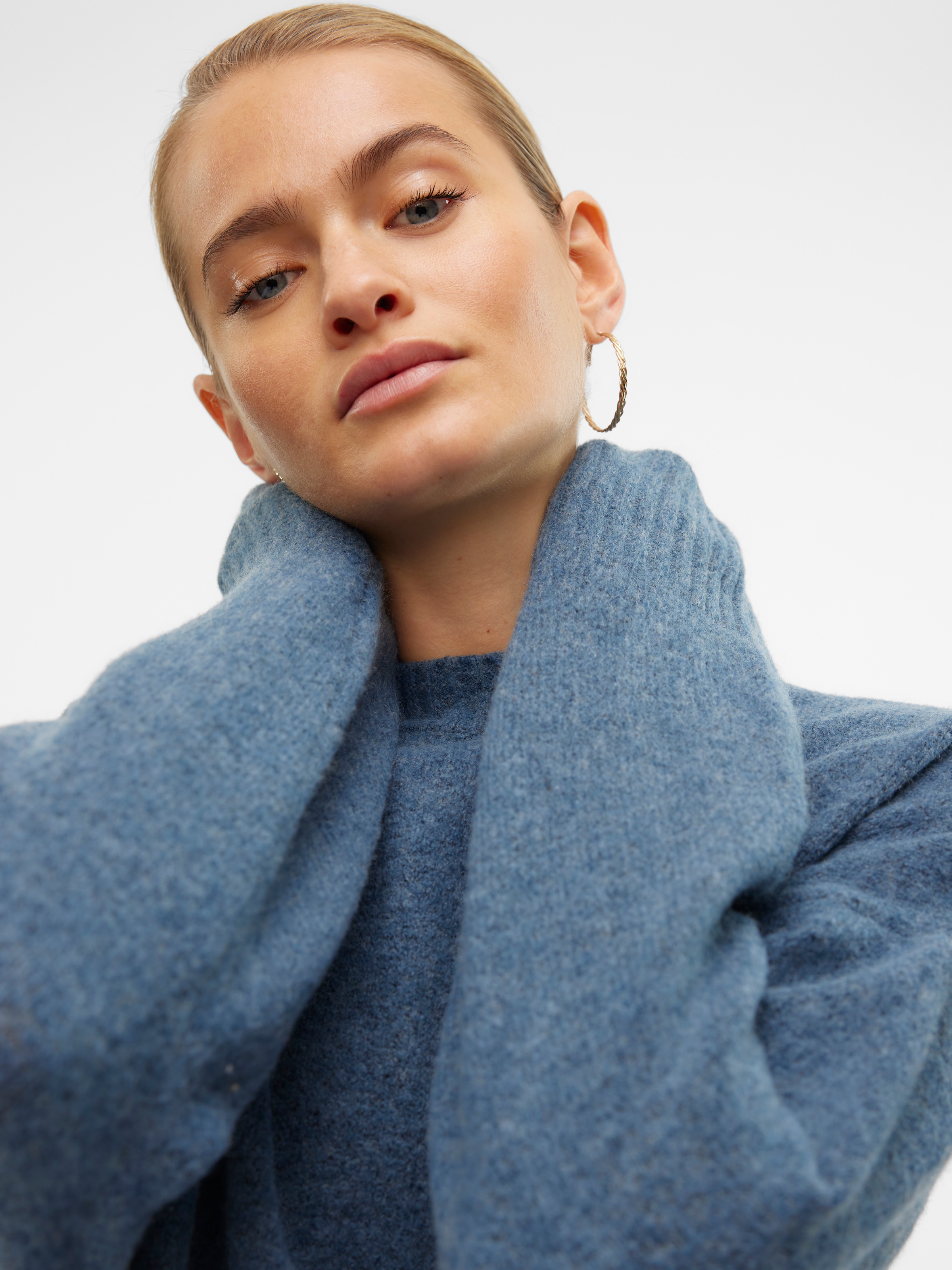 Vero Moda Strickpullover »VMBOOM LS O-NECK PULLOVER GA NOOS«
