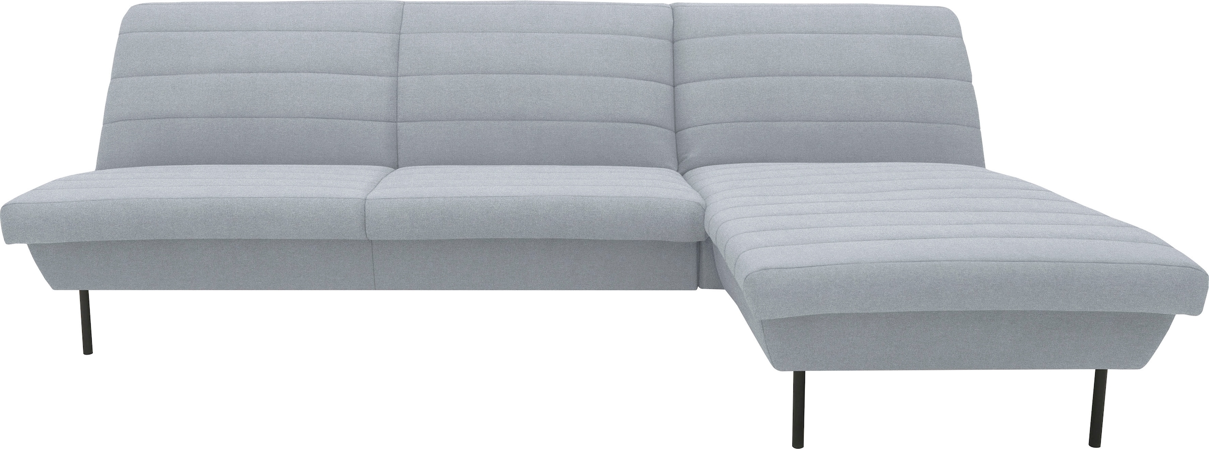 LOOKS by Wolfgang Joop Ecksofa "LOOKS IX L-Form" Quersteppung, ohne Armlehnen