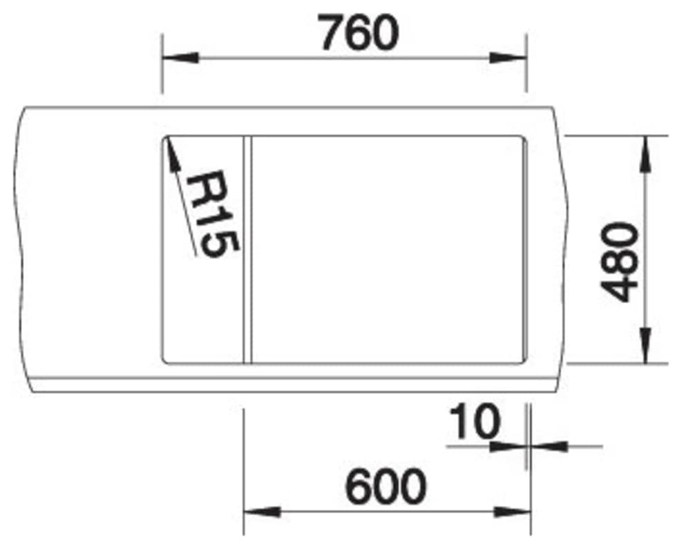 Blanco Granitspüle »METRA 6 S Compact«, erhältlich in mehreren Farben