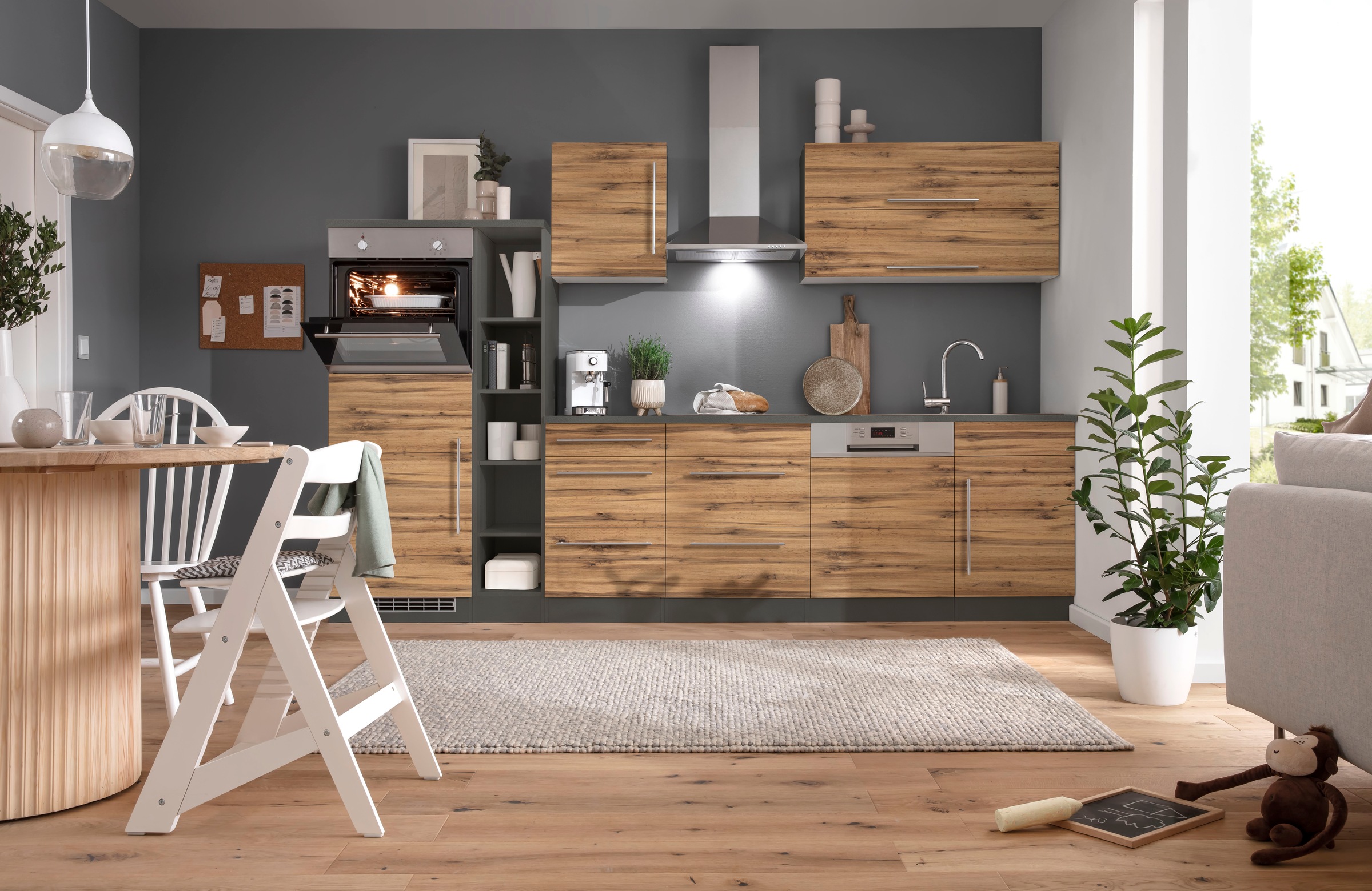 Kochstation Küchenzeile 