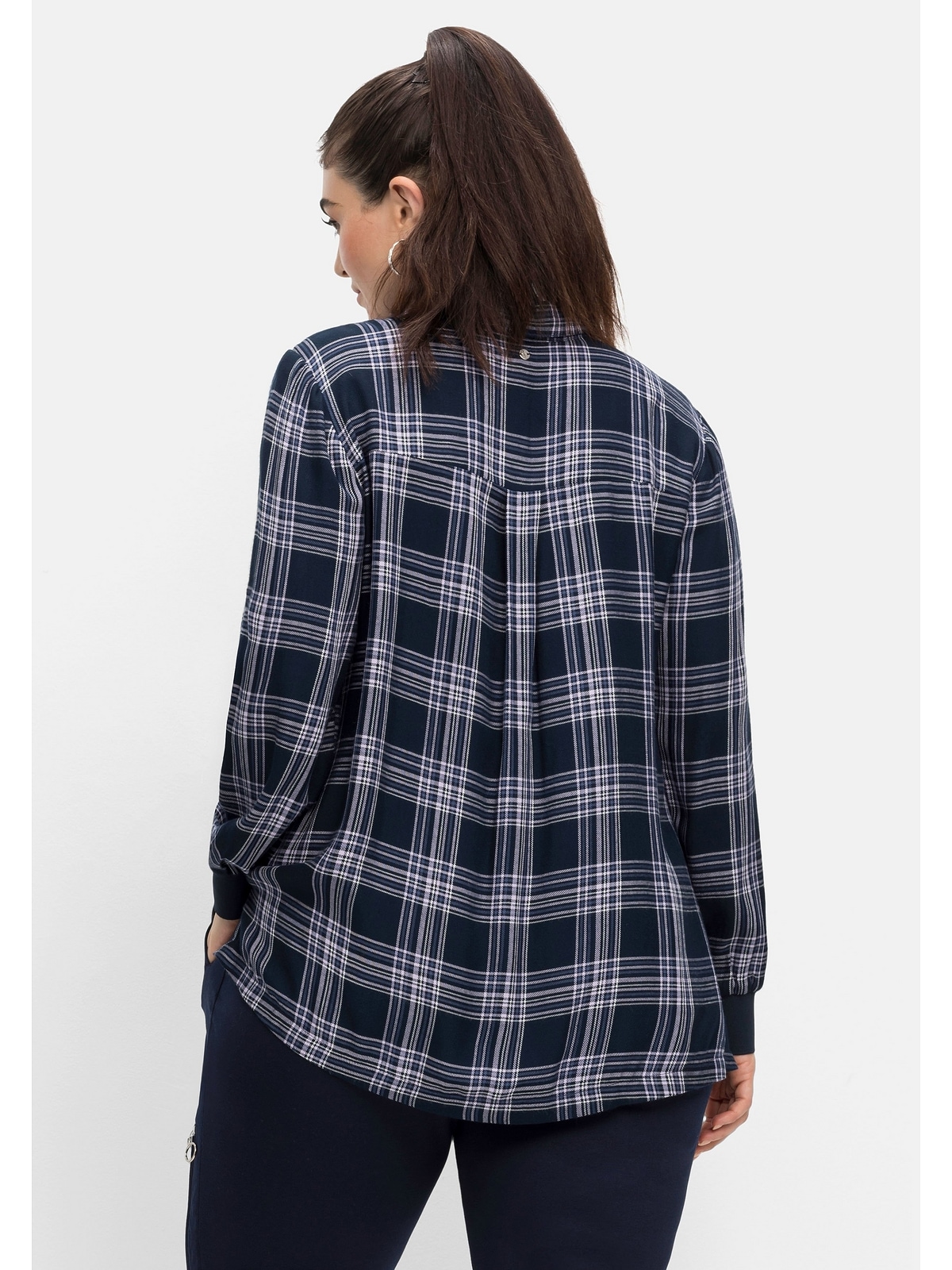 Sheego Tunika »Große | und Seitenschlitzen Größen«, mit Hemdkragen für bestellen BAUR