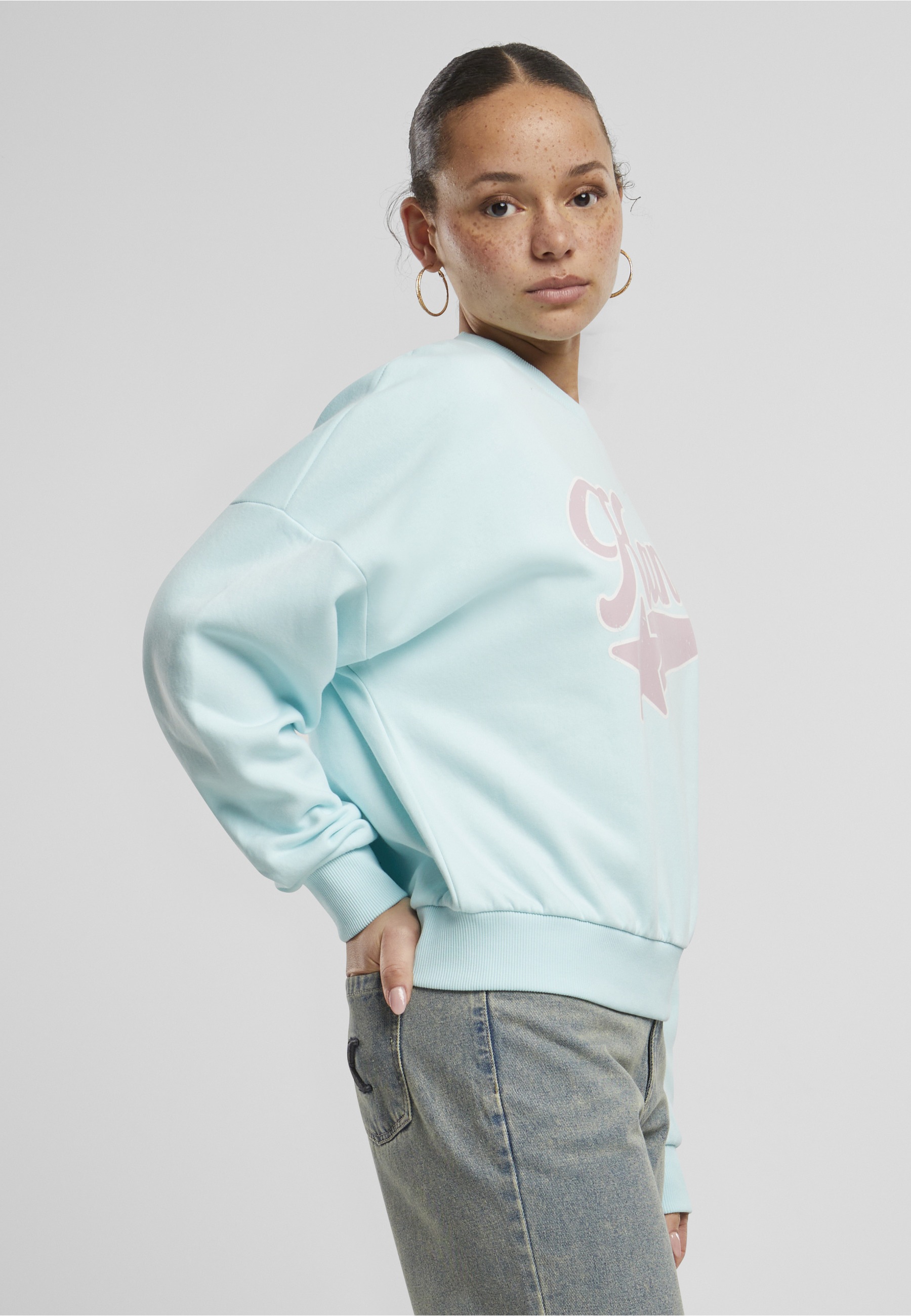 Karl Kani Sweater »Karl Kani Karl Kani Woven Signature Star Logo Crew«

