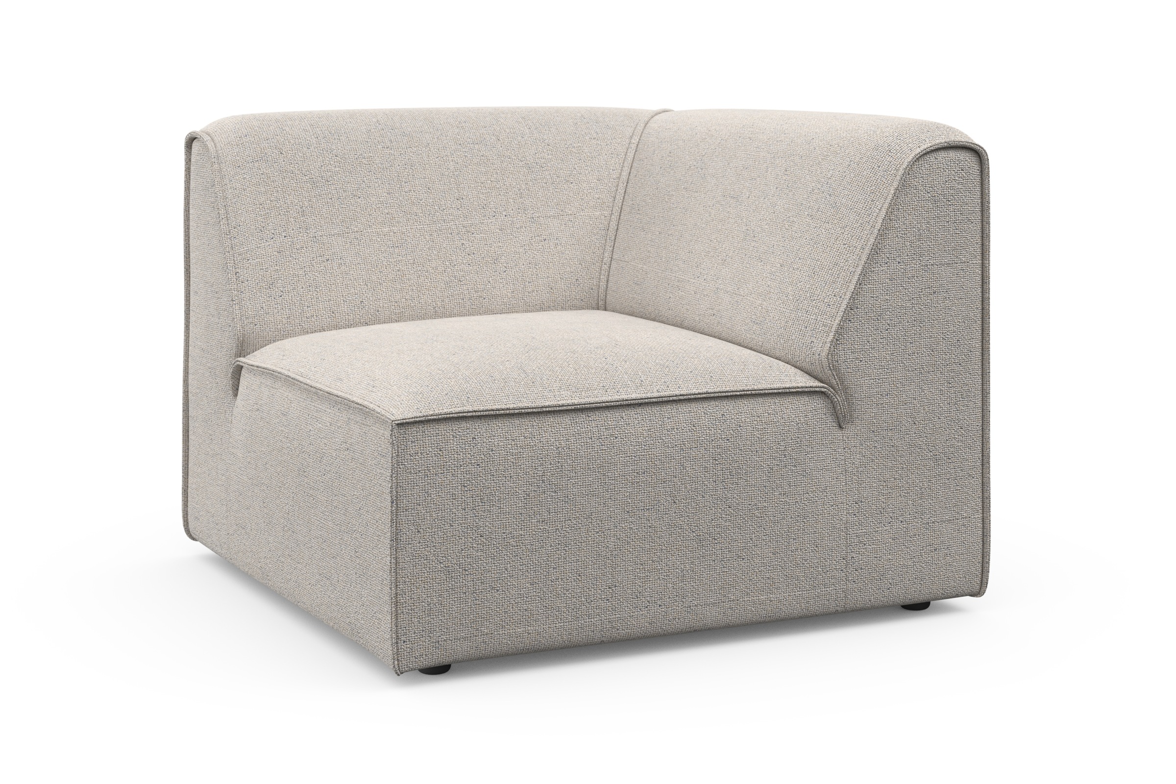 OTTO home Sofa-Eckelement "Merid, Sofaelement, Maße B/T/H: 97/97/46 cm" als günstig online kaufen