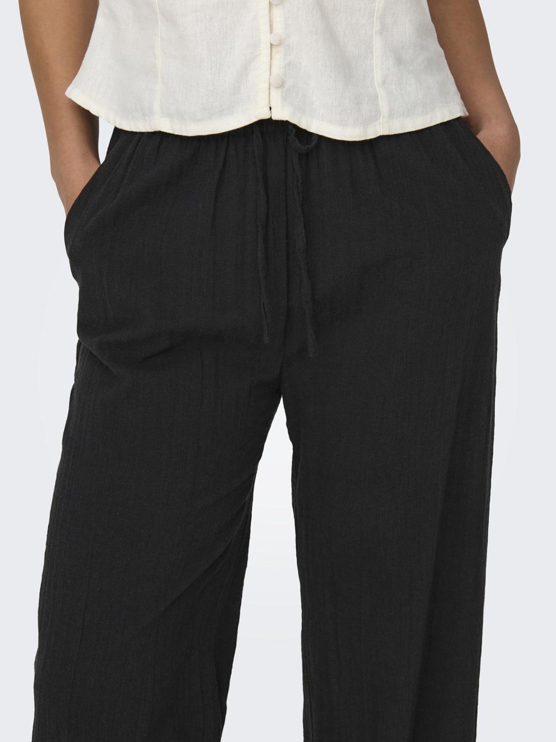 ONLY Schlupfhose "ONLTIZANA COTTON LOOSE PANTS WVN", Sommerhose günstig online kaufen