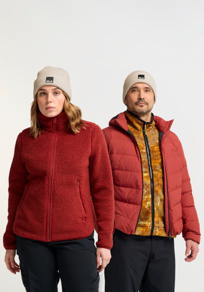 Jack Wolfskin Beanie »PERGAMON BEANIE« Strickmütze, winddicht, warm