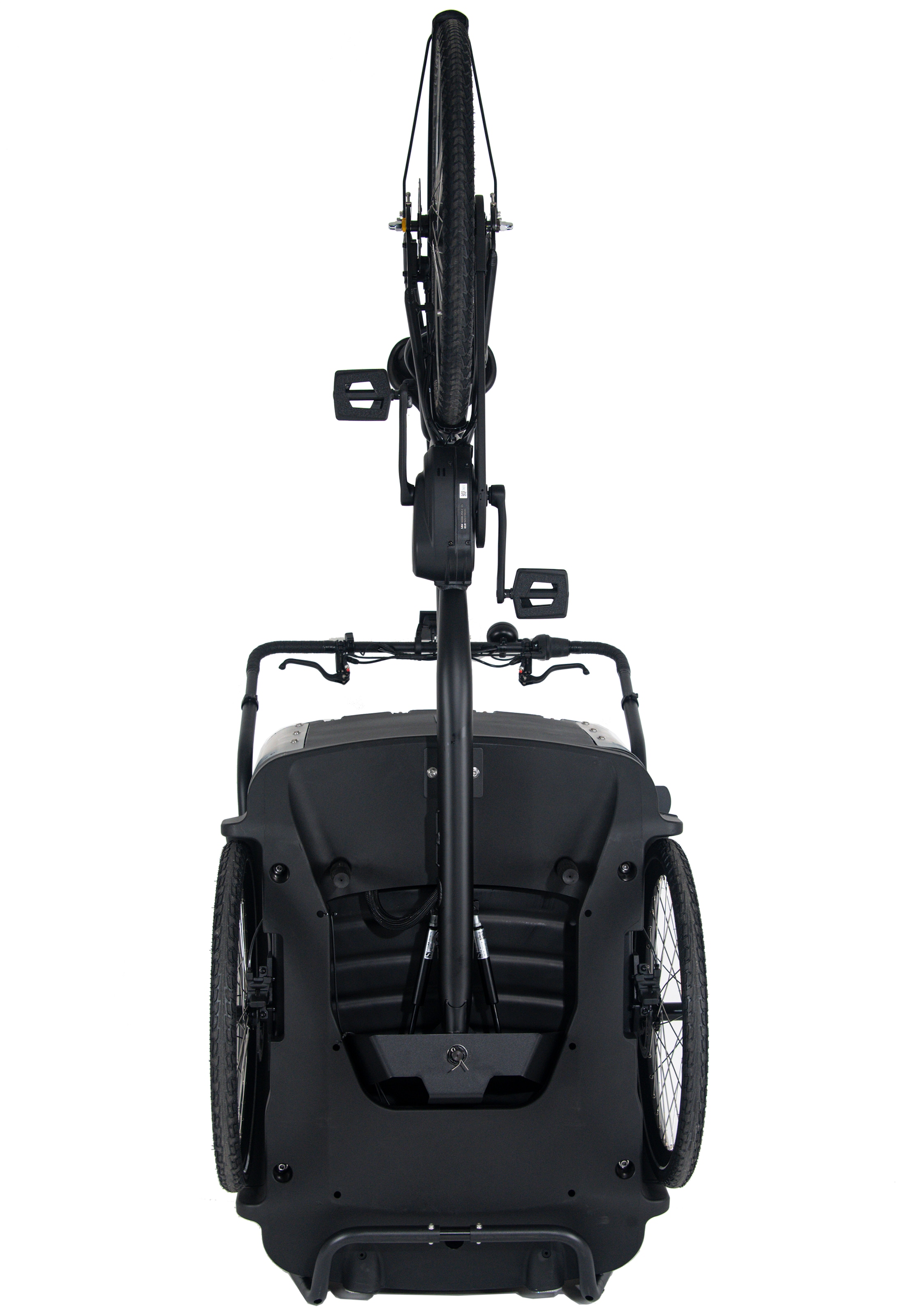 Royal Cargo Bikes »Cargo 3W Premium Plus 17,5Ah / 630 Wh 24 / 26 Zoll mit Riemenantrieb« 0 Gang ENVIOLO NuVinci Schaltwerk Nabenschaltung Mittelmotor 250 W