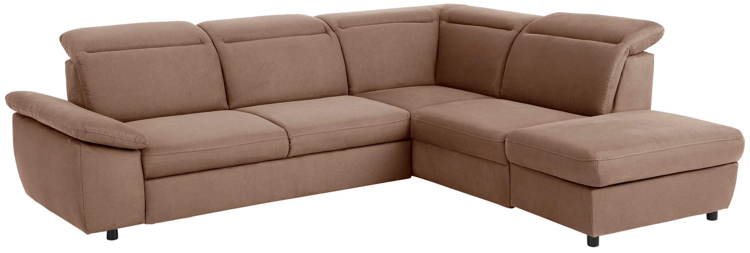 Thumbnail - Home affaire Ecksofa "Mauritius L-Form" mit Ottomane, mit Kopfteil- und Armlehnverstellung