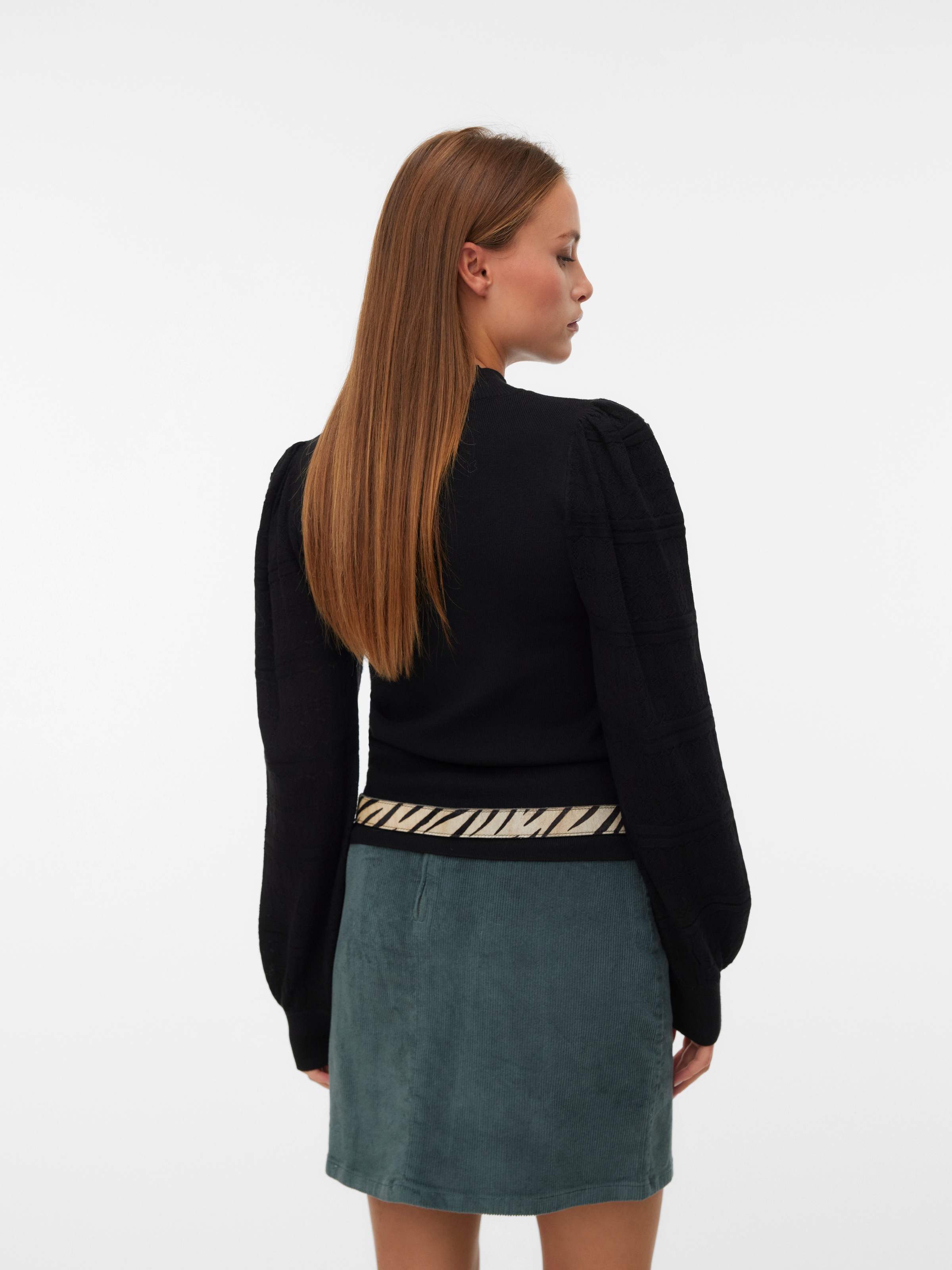 Vero Moda Strickpullover "VMNEWLIMONE LS HIGHNECK PULLOVER BOO" günstig online kaufen