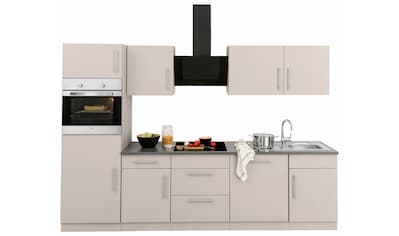 wiho Küchen Küchenzeile »Cali« Wahlweise mit Aufbauservice | BAUR