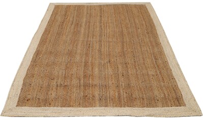 andas Teppich »Nishay«, rechteckig, 7 mm Höhe, Geflochtener Teppich, Naturprodukt aus... kaufen