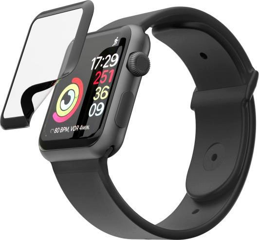 Hama Displayschutzglas »Displayschutz-Glas Hiflex für Apple Watch 4/5/6/SE, 44mm, Schutzfolie«