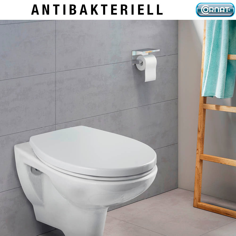 CORNAT WC-Sitz "PREMIUM 10", ergonomisches Design, mit Soft-Close-Funktion günstig online kaufen