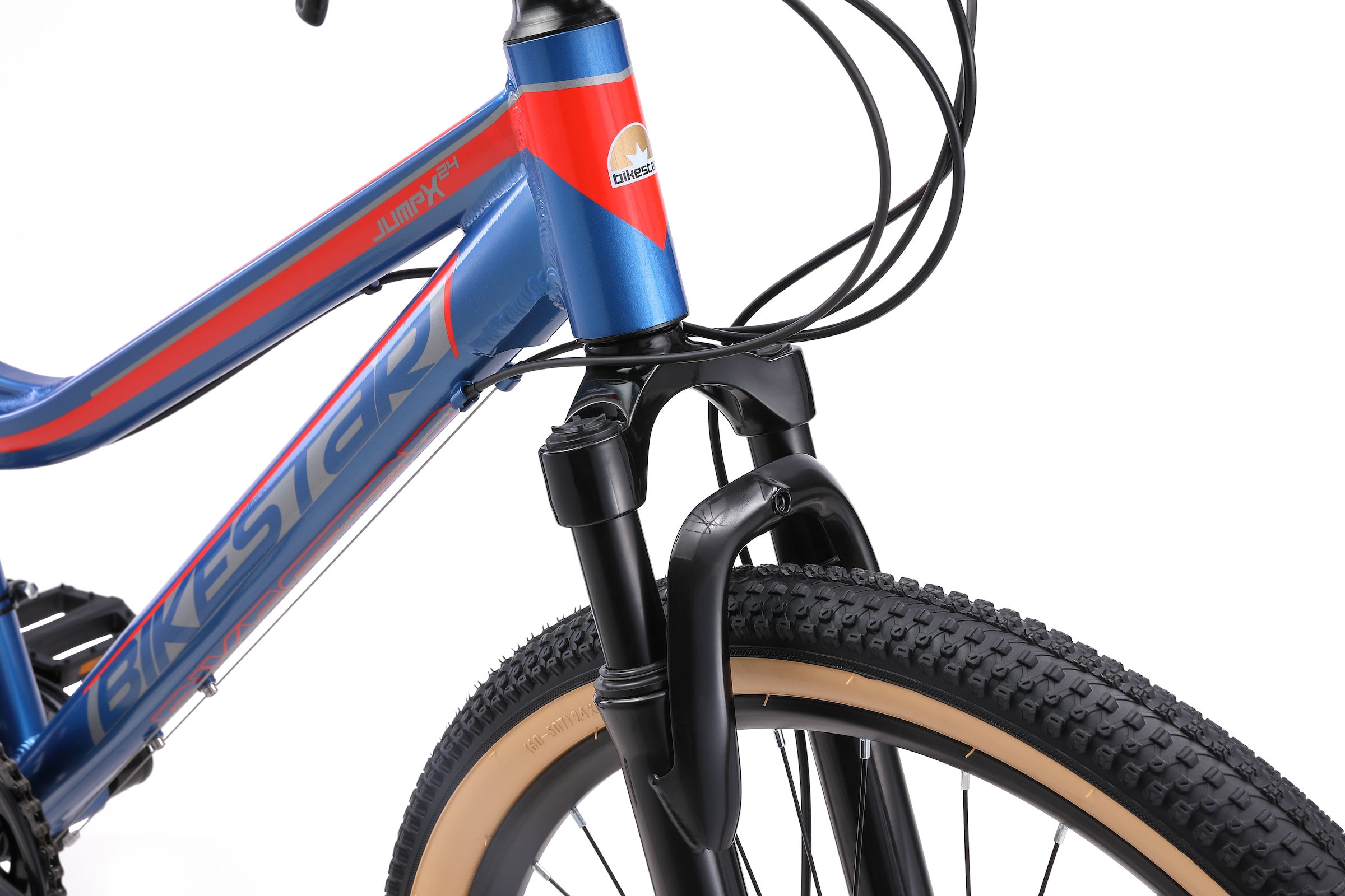 Bikestar Jugendfahrrad 21 Gang Shimano RD-TY300 Schaltwerk Kettenschaltung für Damen und Herren, Kettenschaltung