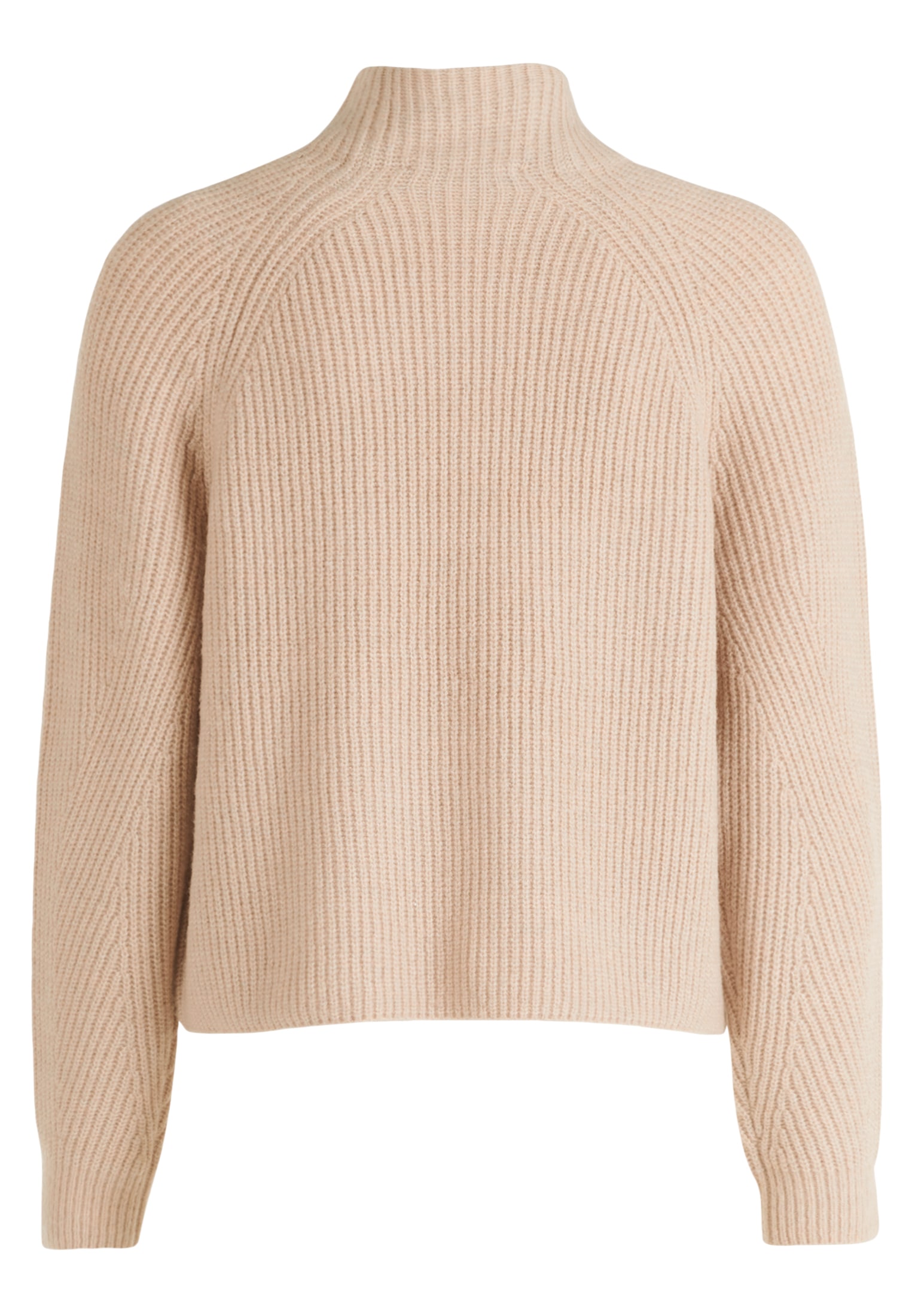 Betty&Co Strickpullover »Betty & Co Grobstrick-Pullover mit hohem Kragen«, (1 tlg.), Kragen