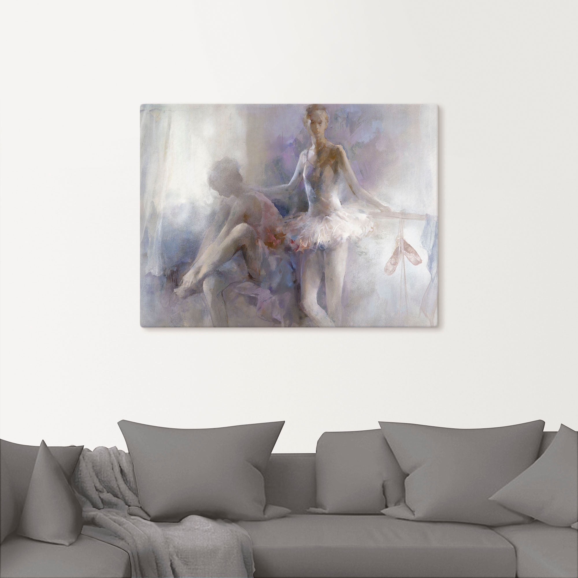 Artland Leinwandbild "Ballett-Mädchen" Sport 1 Stk. tlg. auf Keilrahmen ges günstig online kaufen