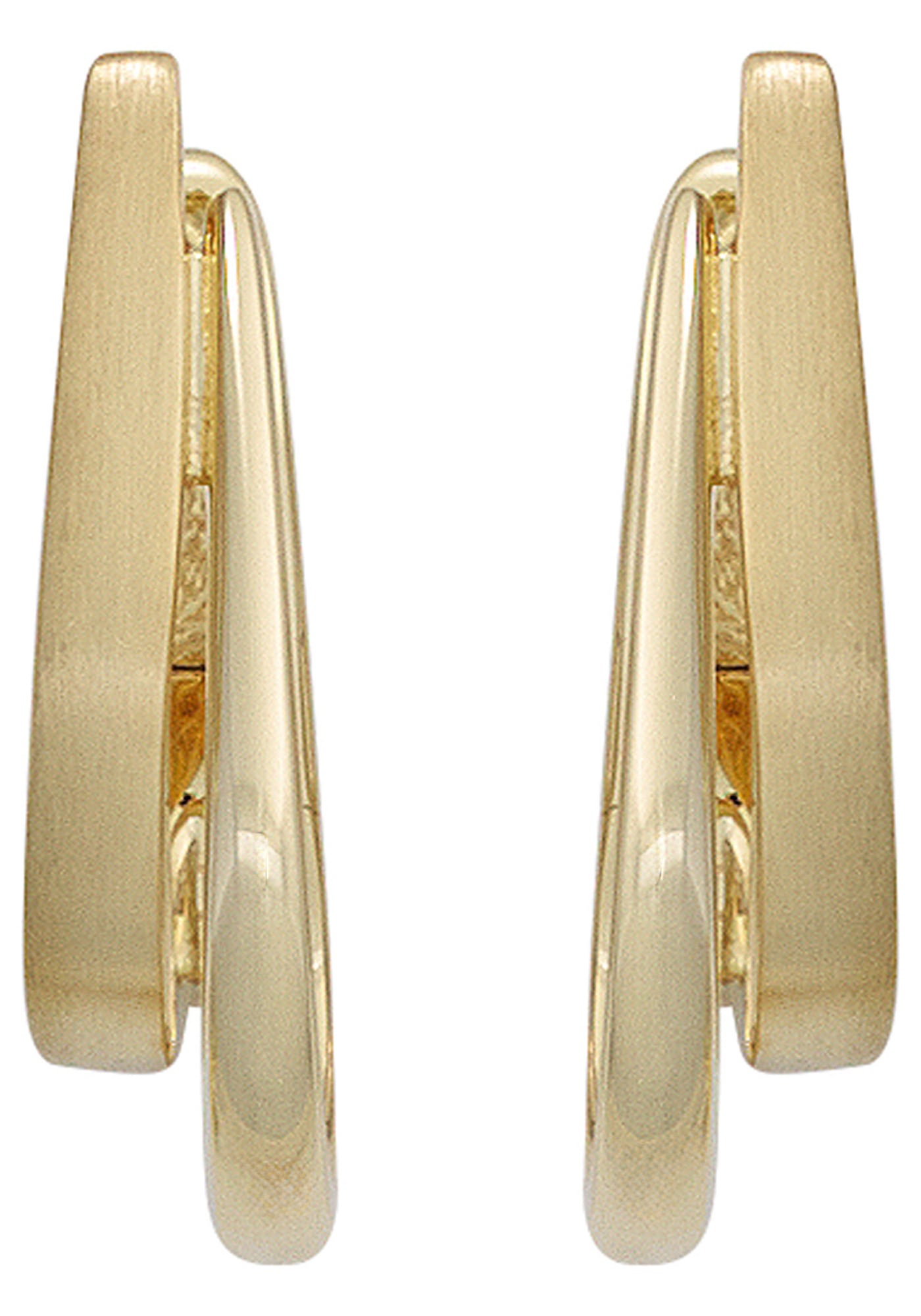 JOBO Paar Creolen 585 Gold