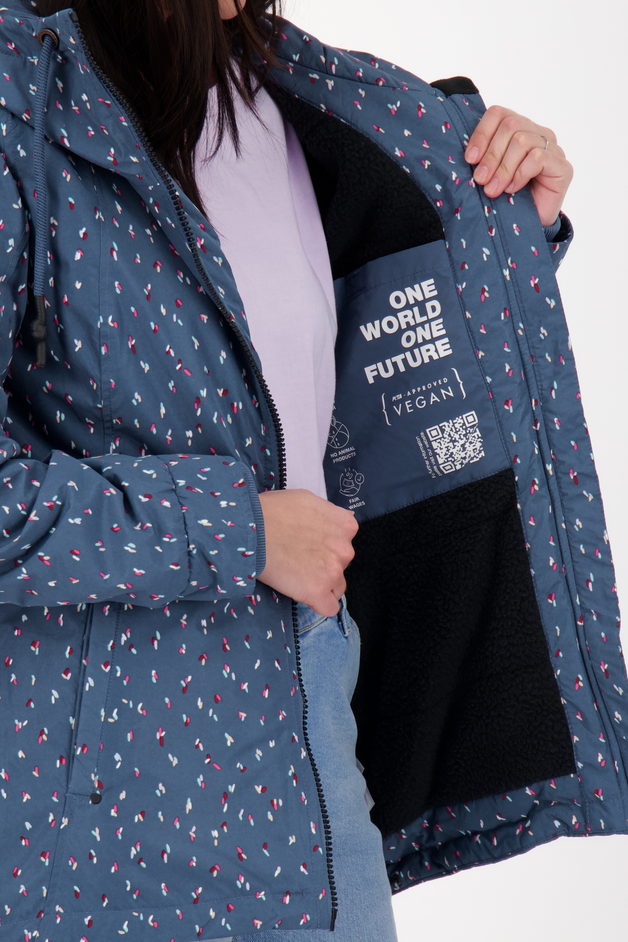 Alife & Kickin Winterjacke "Damen LilouAK B" günstig online kaufen