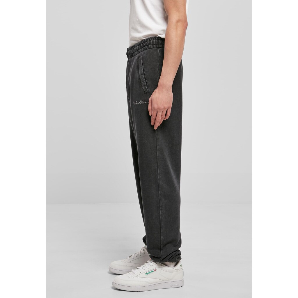 URBAN CLASSICS Jogginghose »Urban Classics Herren Small Embroidery Sweatpants«, (1 tlg.)