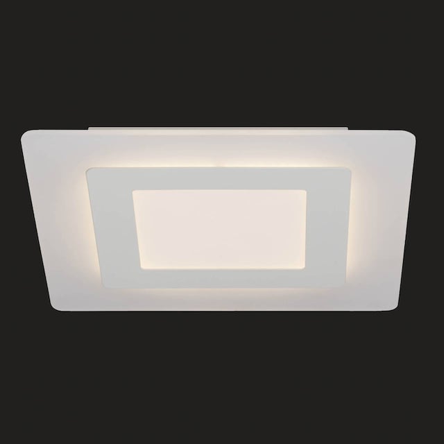 AEG LED Deckenleuchte »Xenos«, 1 flammig-flammig, 35 x 35 cm, 3300 lm,  warmweiß, Aluminium/Acryl, weiß | BAUR