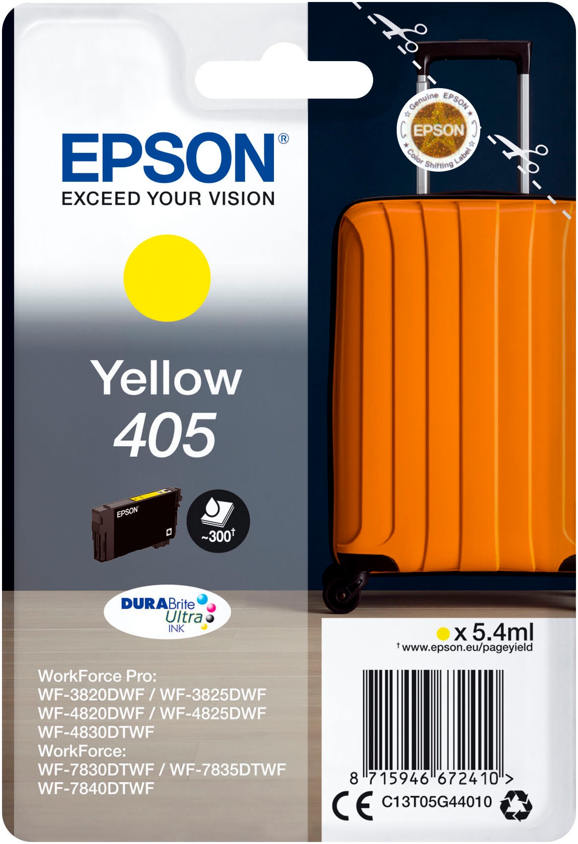 Epson Tintenpatrone »DURABrite Ultra 405 Kof...
