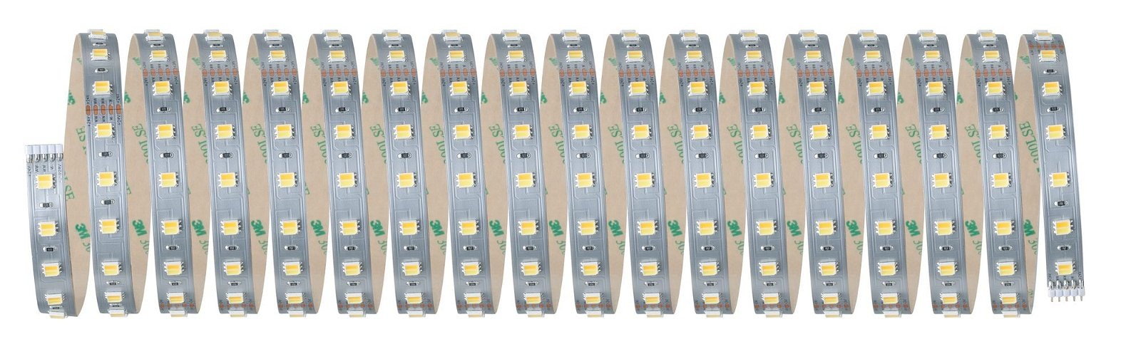 Paulmann LED-Streifen »MaxLED Basisset 10m 47W 230/24V 80VA Silber Kunststoff«, 1 St.-flammig, Bluetooth, TunableWhite