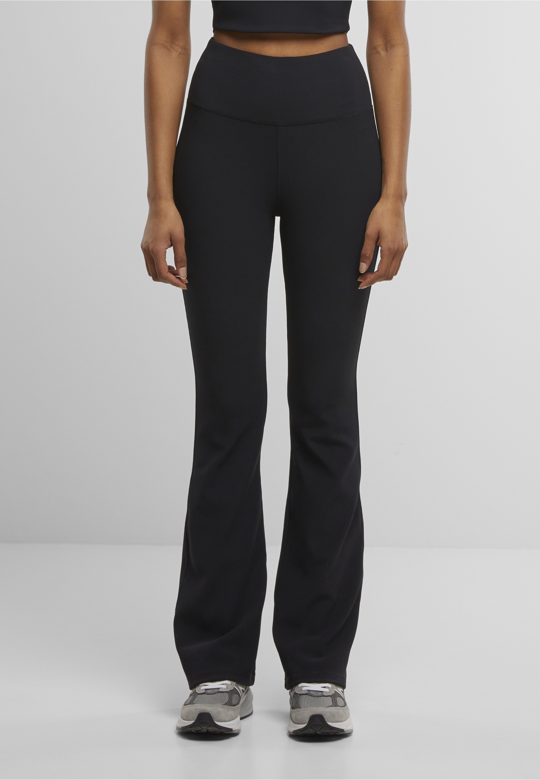 URBAN CLASSICS Leggings »Urban Classics Ladies Flared Leggings Rib«