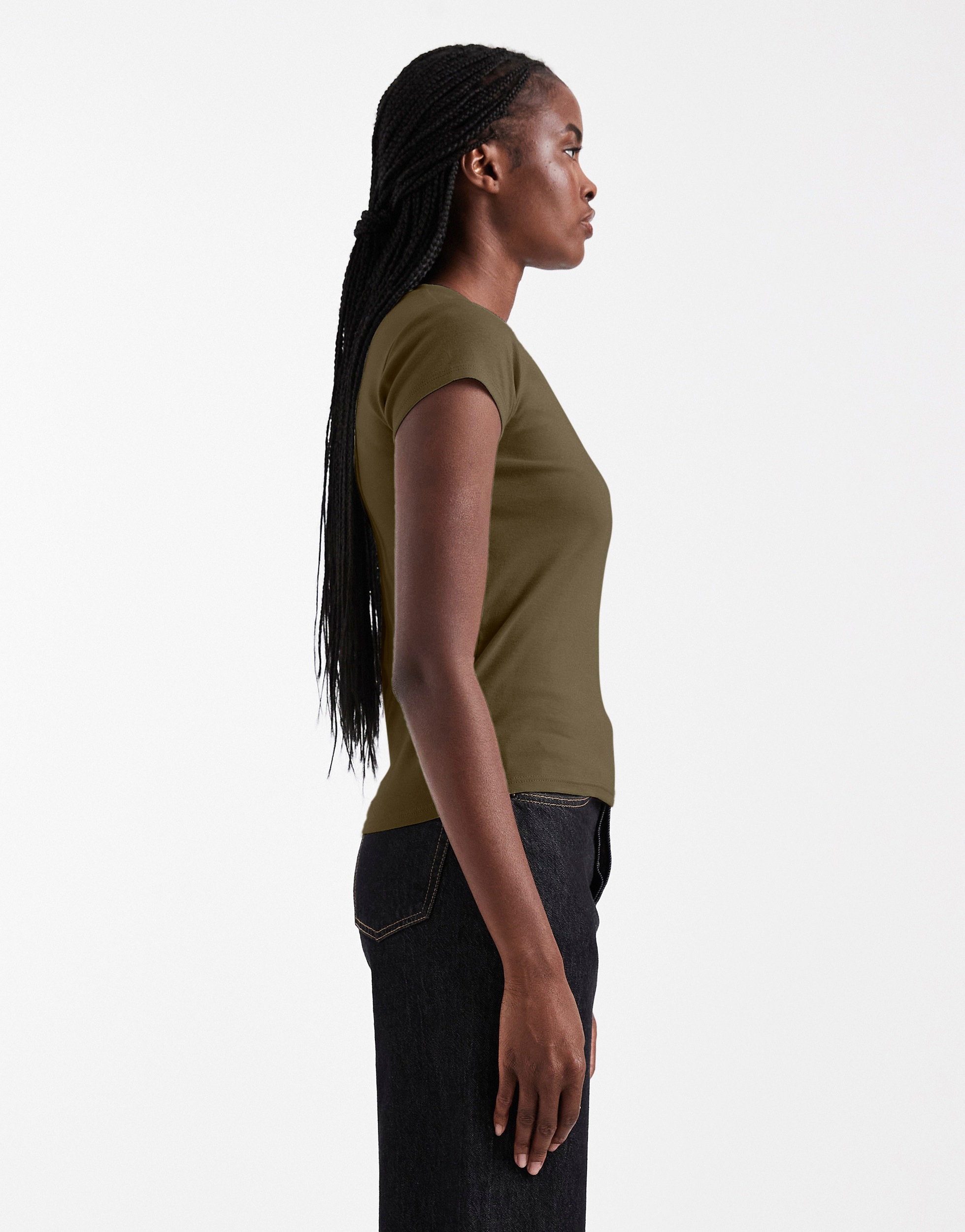 TOPSHOP Rundhalsshirt »TSEVERYDAY SS TOP JRS NOOS« Baumwolle, regular fit