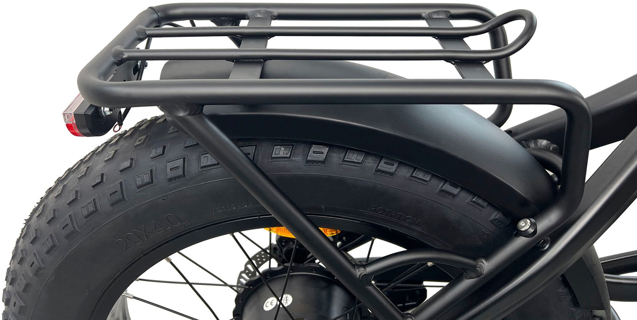 LLobe E-Bike »E-Falt-Fatbike 20" Robust Pro«, Shimano, Tourney, Heckmotor 250 W