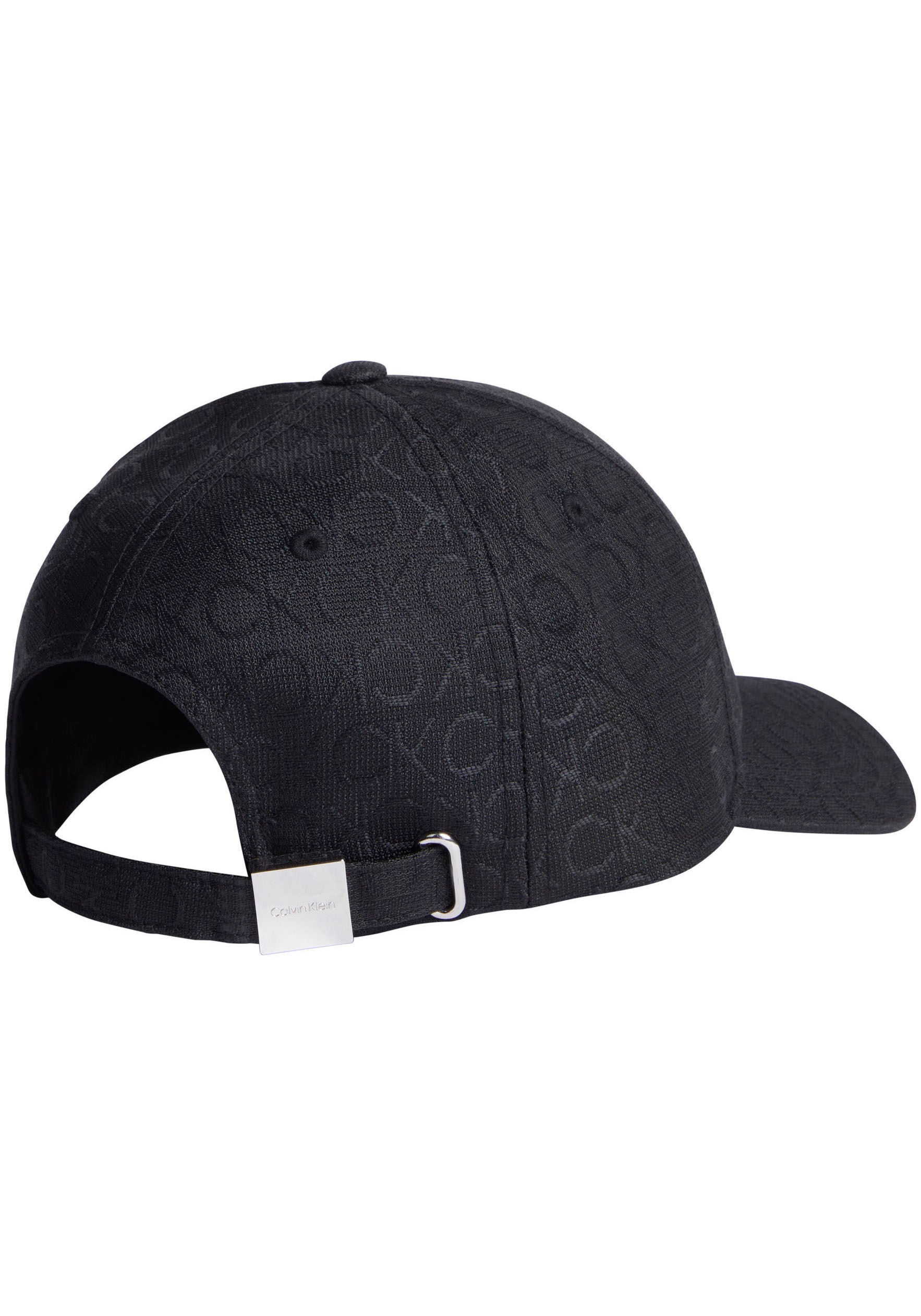 Calvin Klein Baseball Cap »MONOGRAM JACQUARD CAP«, Allovermuster, Klemmverschluss