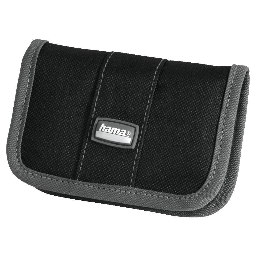 Hama Fototasche »Speicherkarten Tasche "Mini", Schwarz/Grau, max. 10 Speicherkarten«