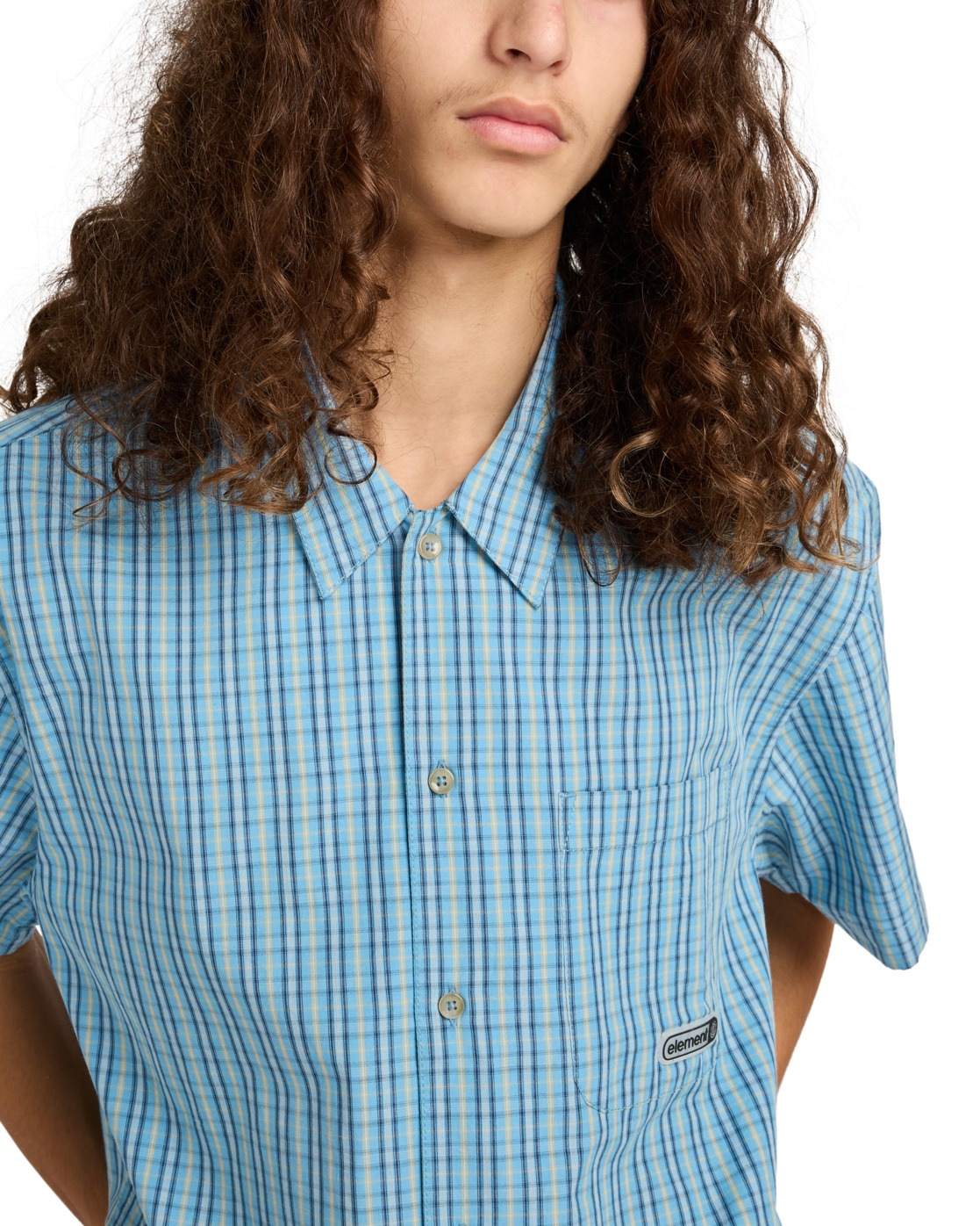 Element Napkins Short Sleeve Shirt Blue XL 3