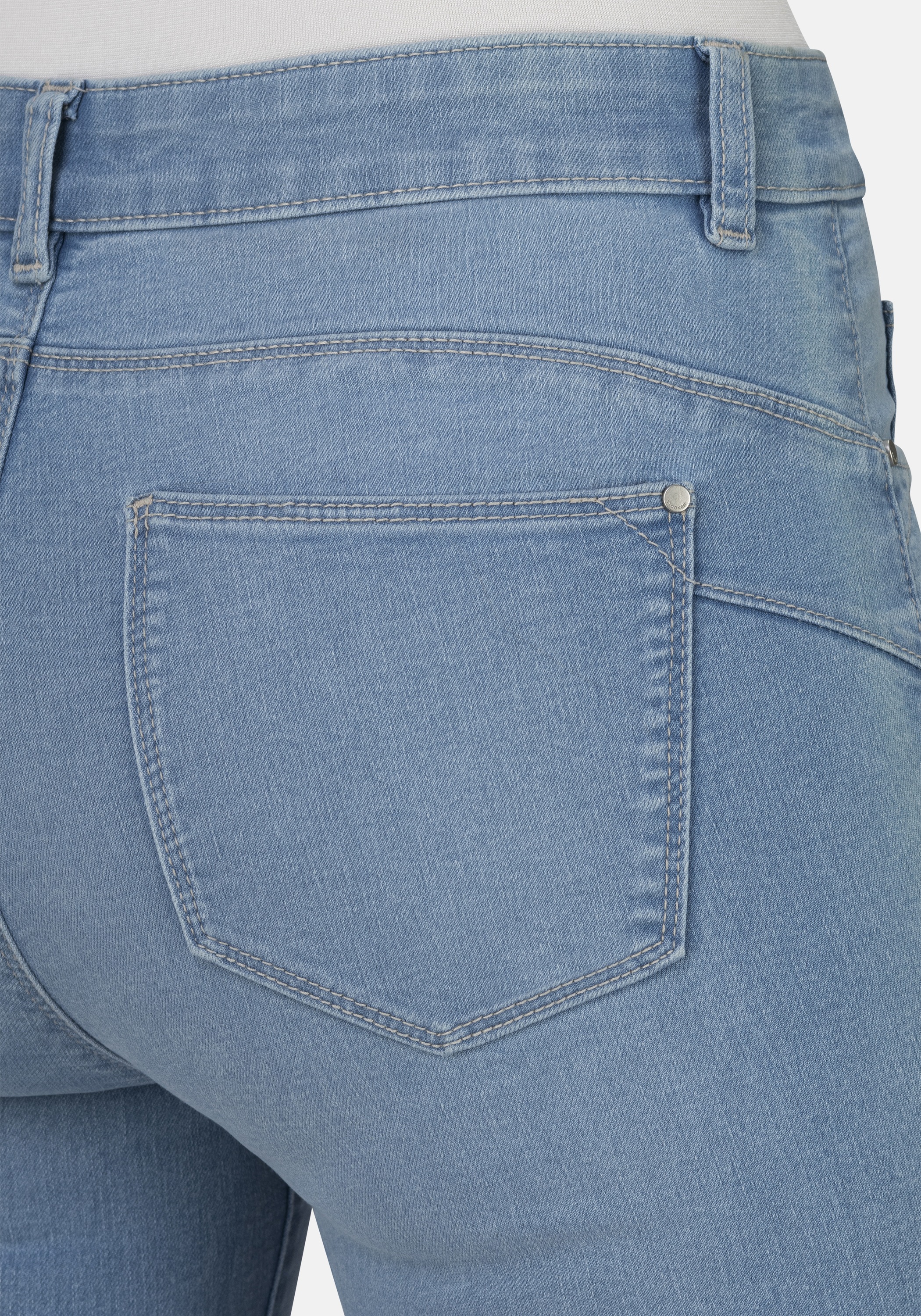 Thumbnail - STOOKER WOMEN 5-Pocket-Jeans "Milano Denim Magic Shape Fit" Casual Clean Wash Denim Jeans Magic Shape Effekt für Damen