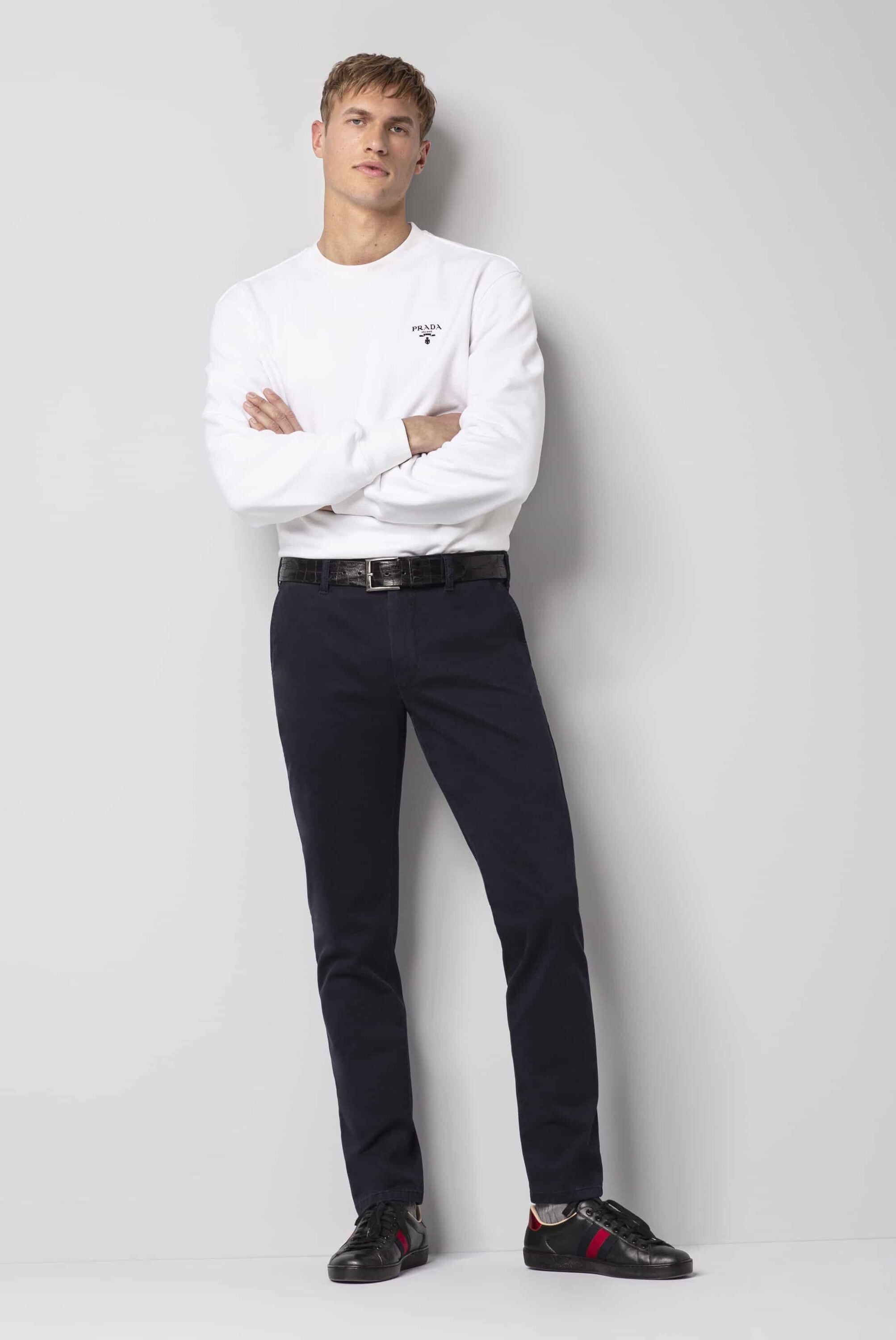 MEYER Chinos "M5 FIT", im unifarbenen Design günstig online kaufen