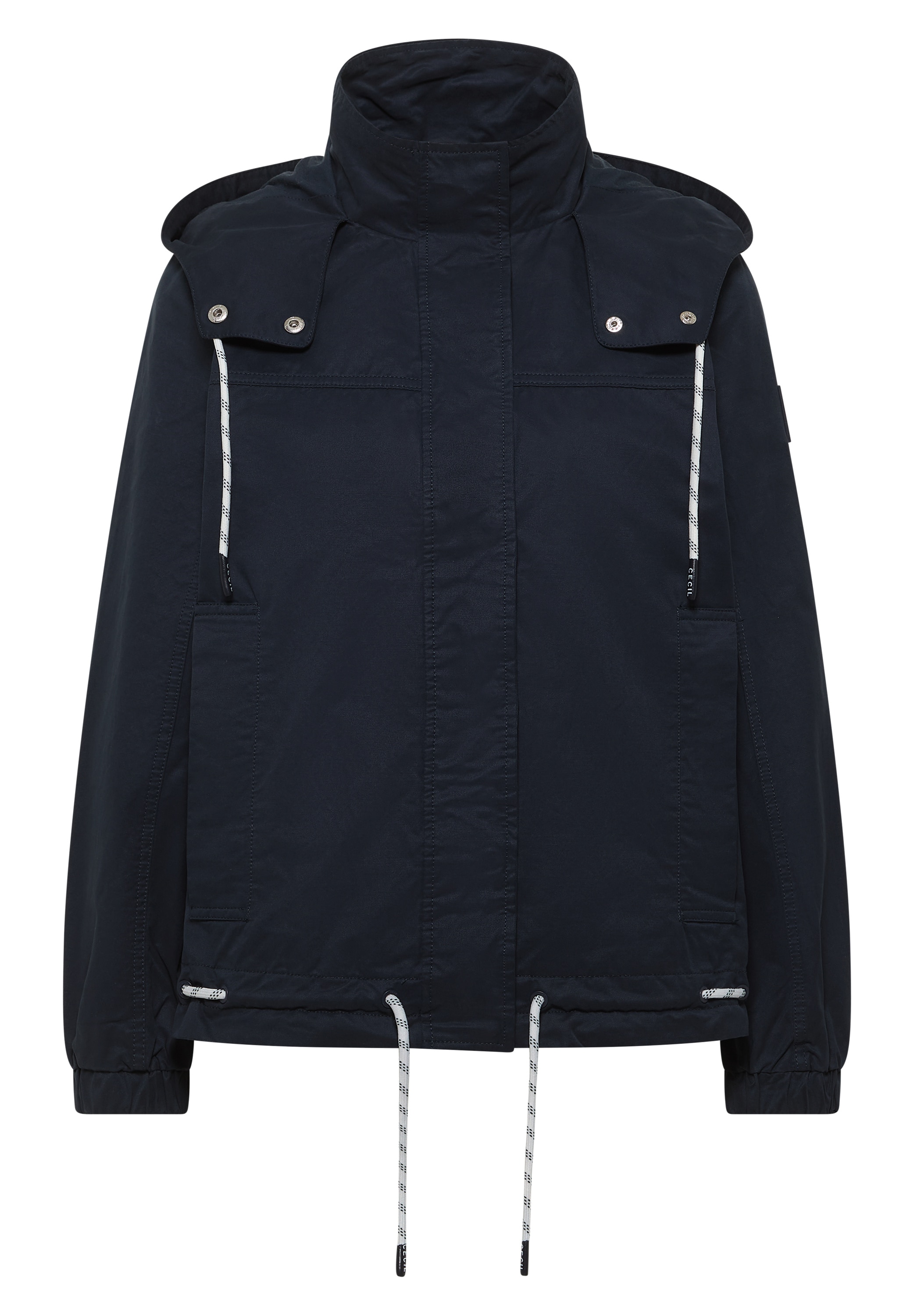 Cecil Outdoorjacke mit Kapuze im Hoodie-Style