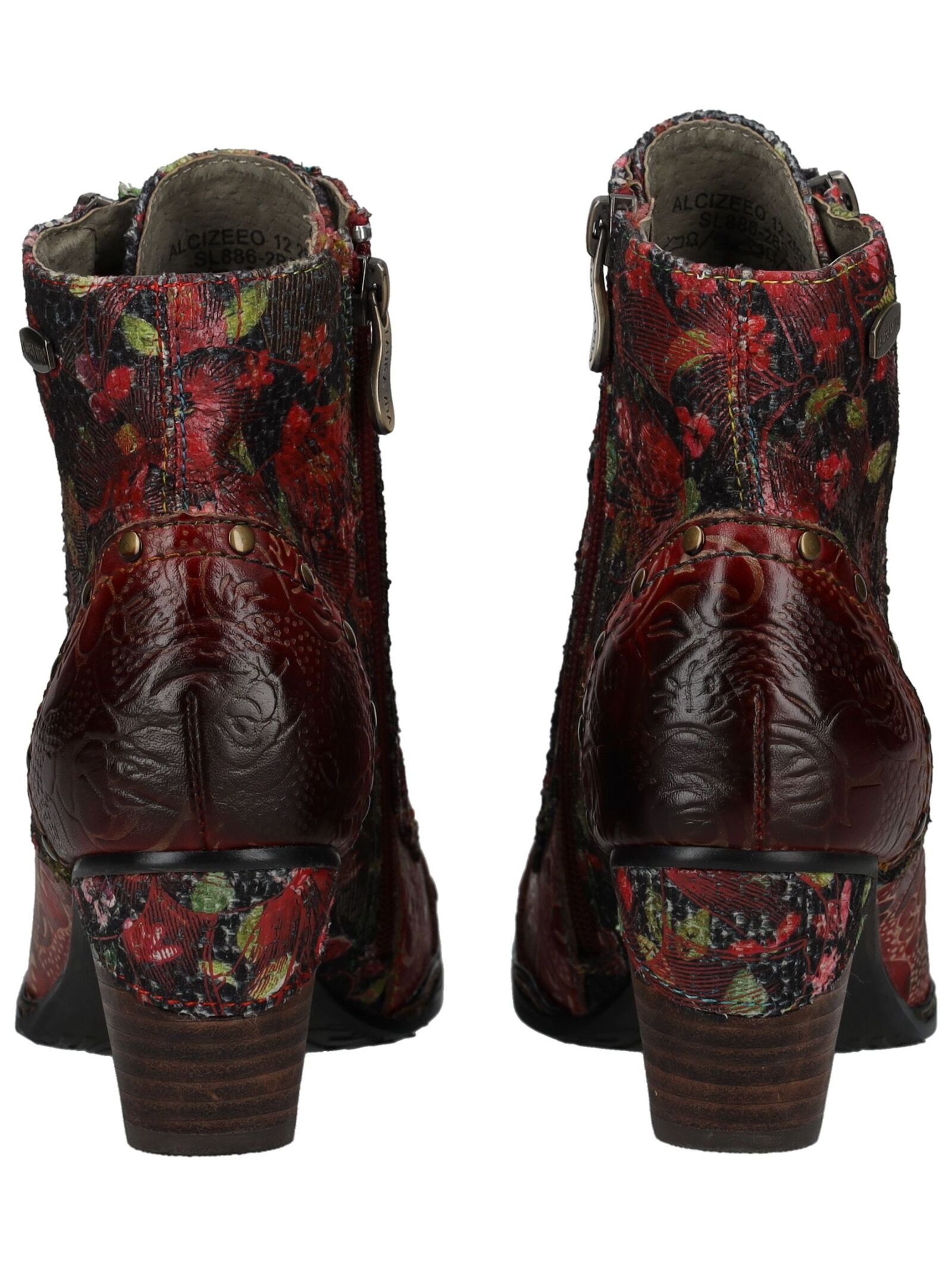 LAURA VITA Schnürstiefelette »LAURA VITA Stiefelette Leder/Textil«