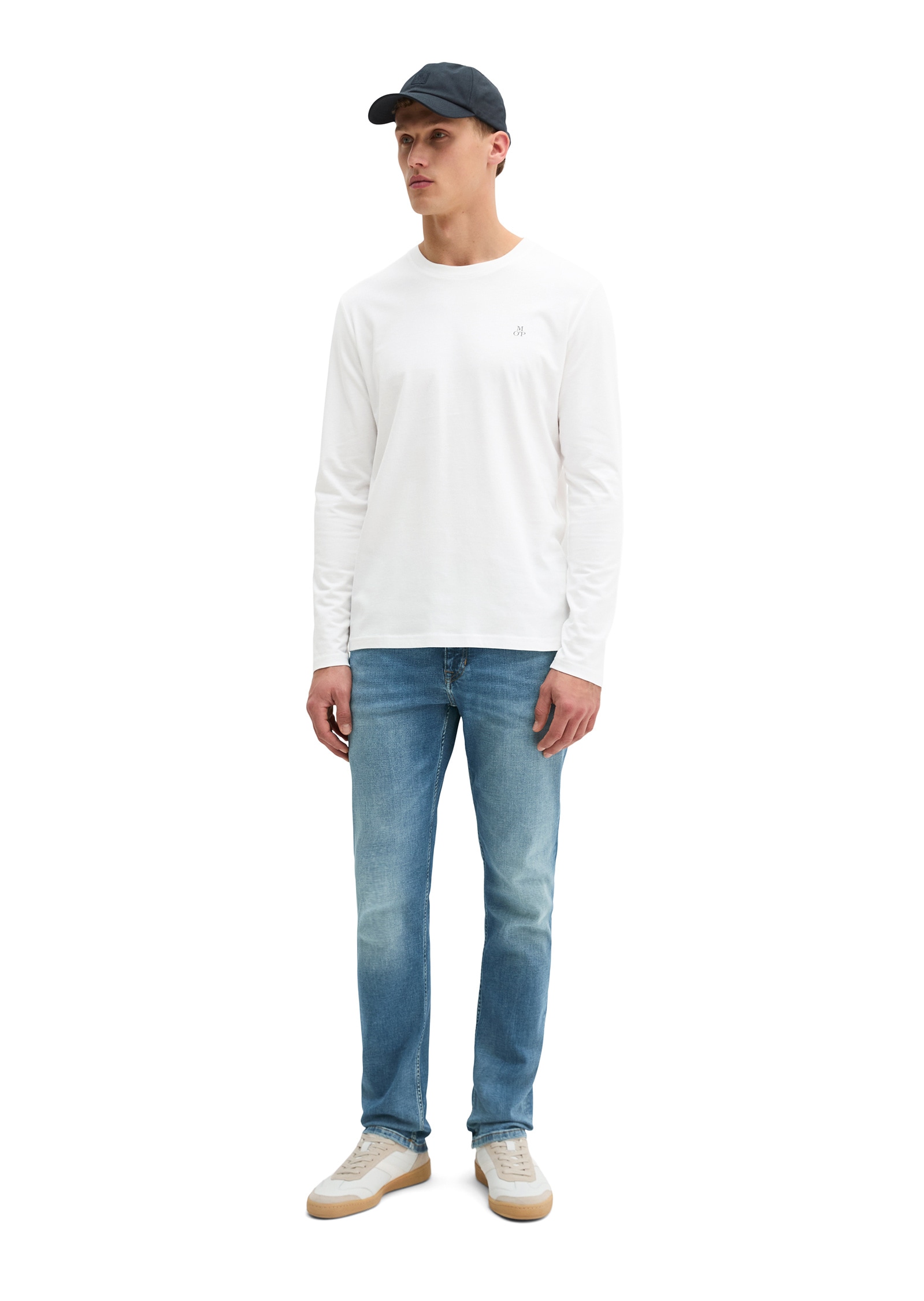 Marc O'Polo Langarmshirt »aus reiner Bio-Baumwolle«