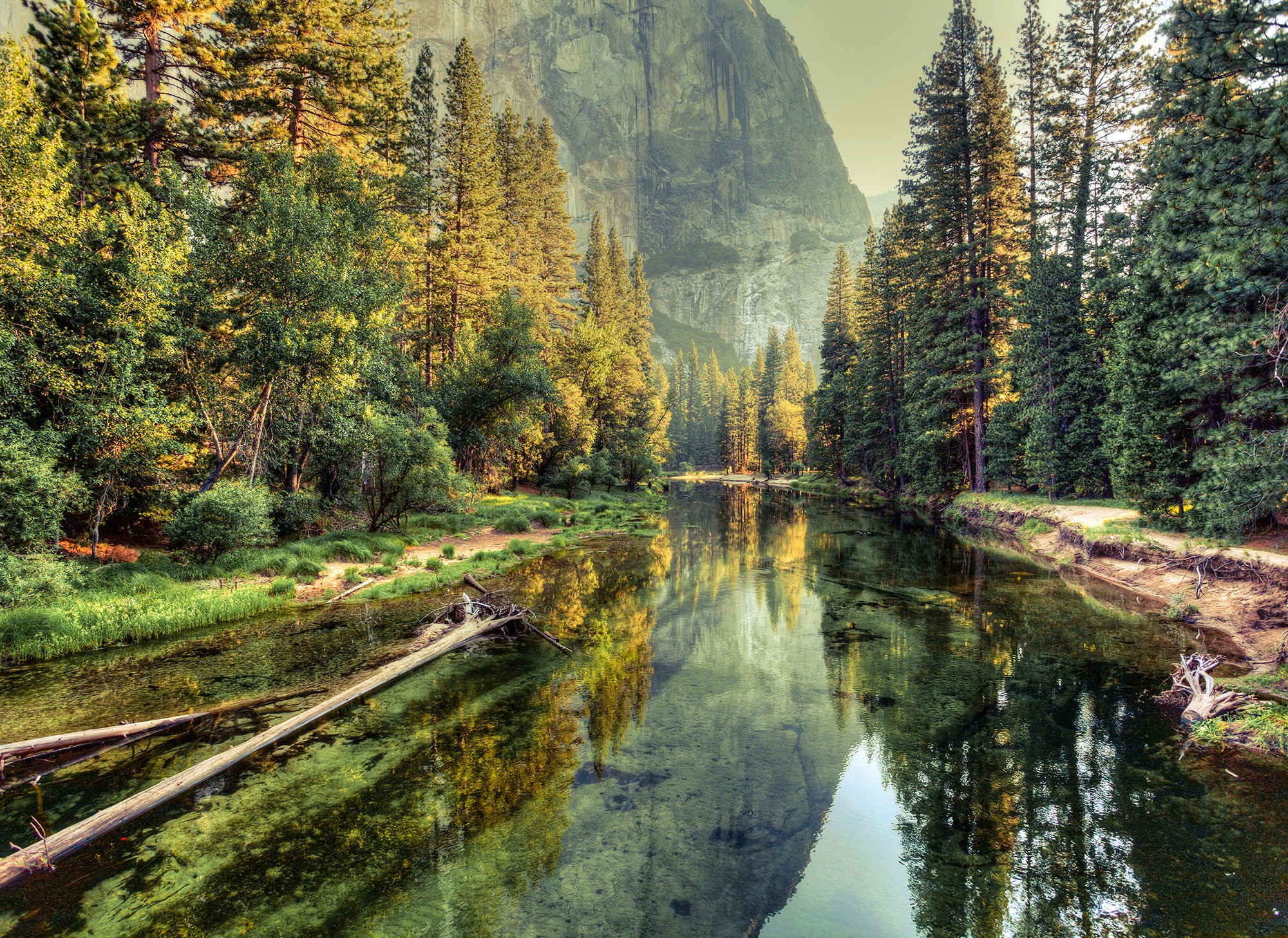 living walls Fototapetas »Designwalls Mountain Rive...