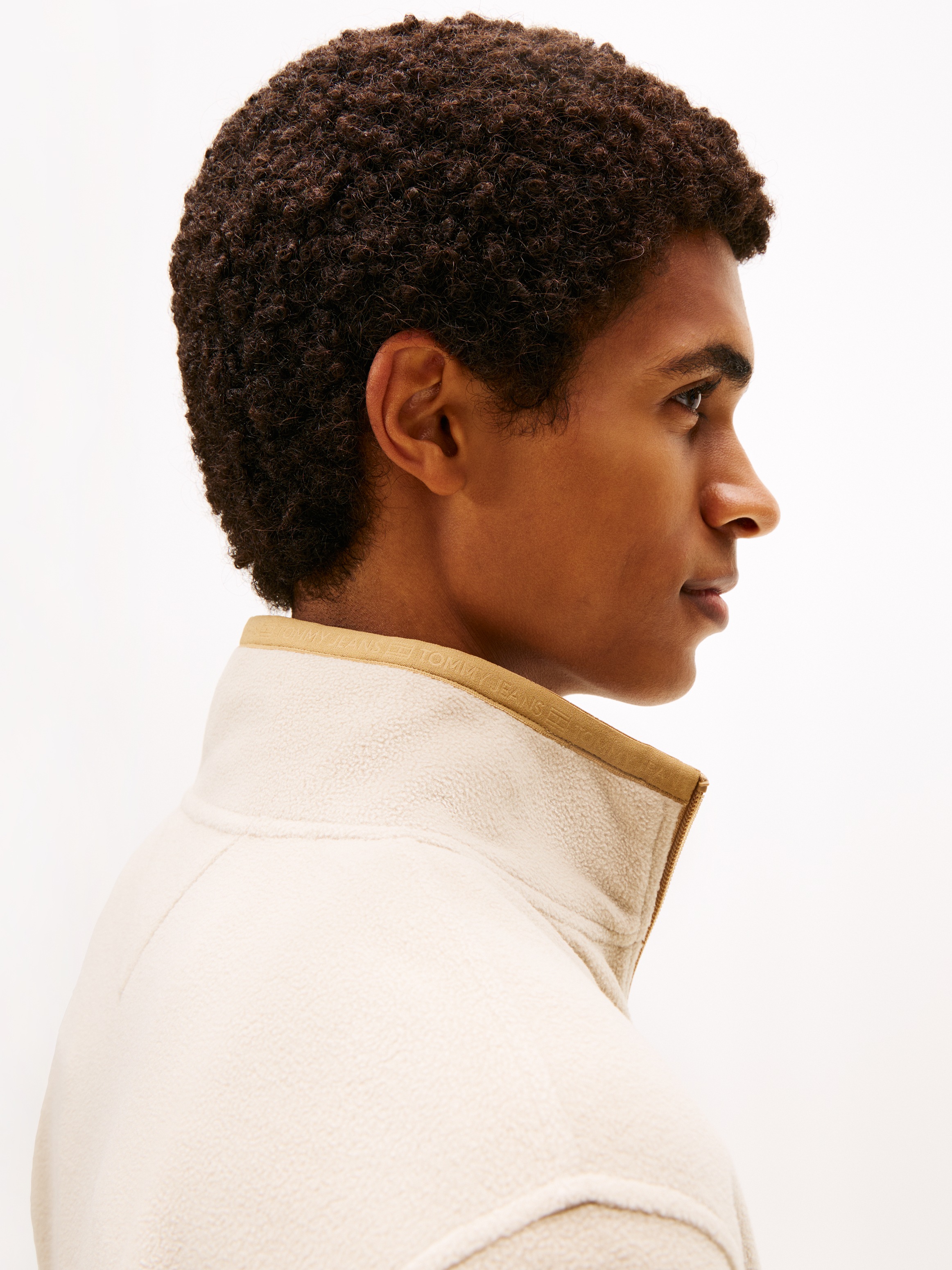 Tommy Jeans Fleecepullover "TJM FLAG POLAR FLEECE", normale Passform, Troye günstig online kaufen